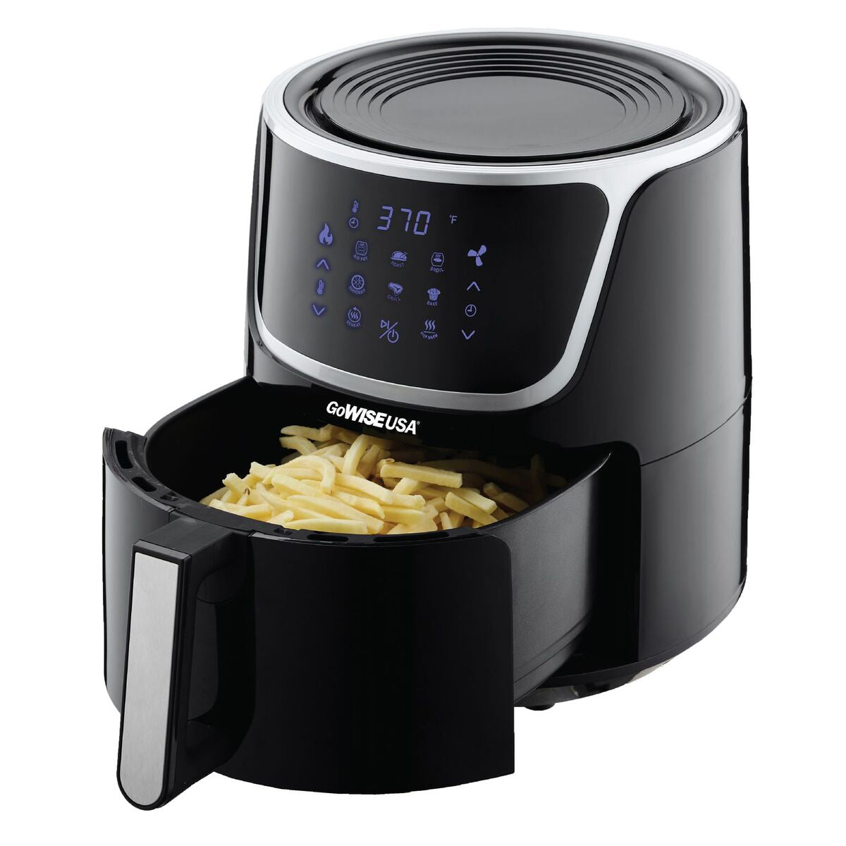 7-Quart Electric Air Fryer with Dehydrator and Stackable Racks (Open Box)