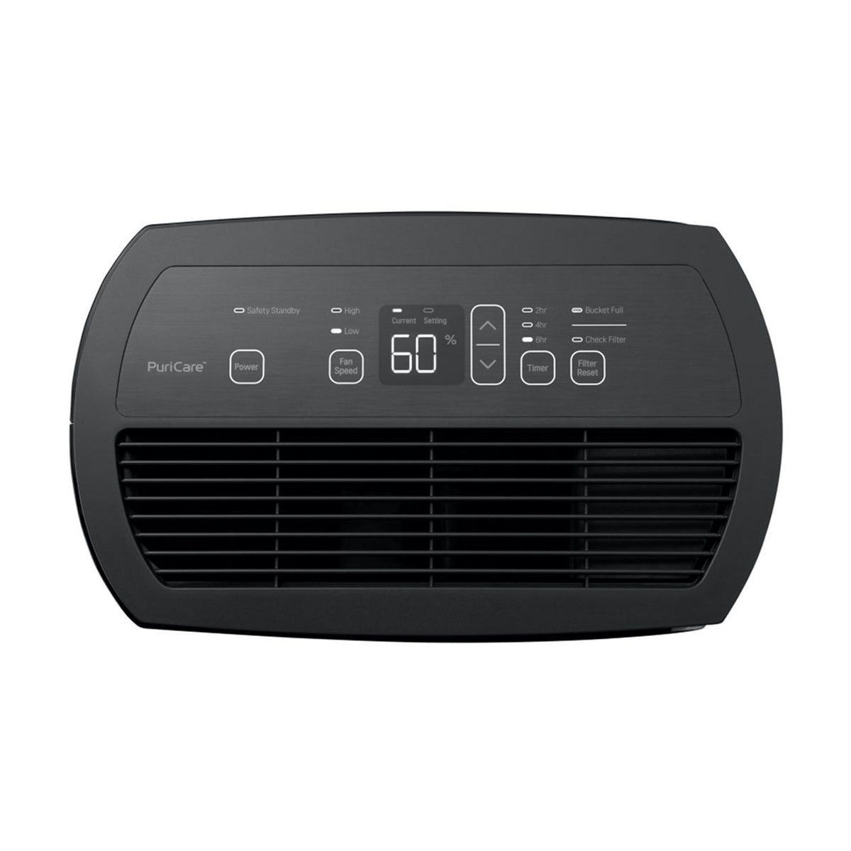 LG PuriCare Powerful 50 Pint Home Dehumidifier, Black (Refurbished) (For Parts)