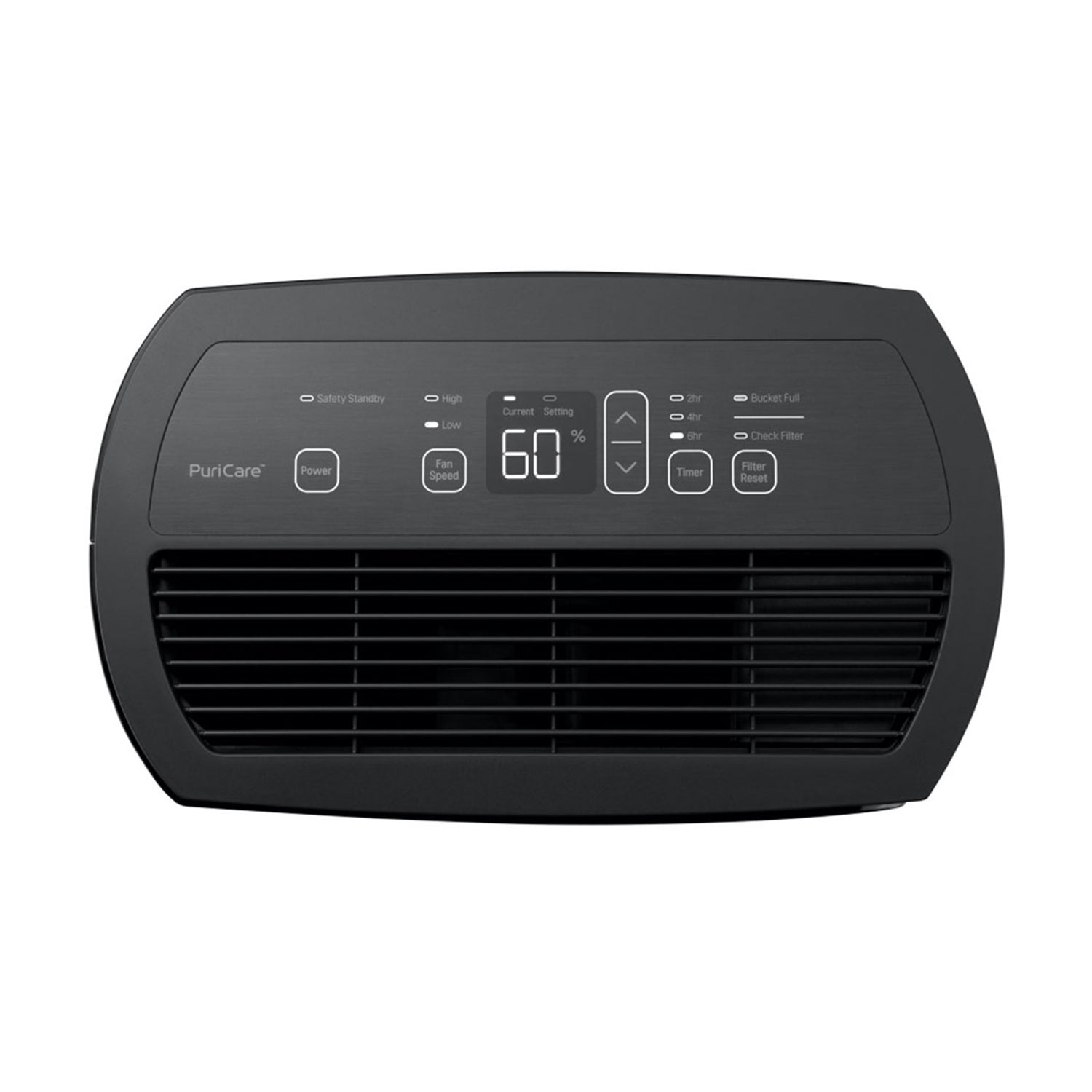 LG PuriCare Powerful 50 Pint Home Dehumidifier, Black (Refurbished) (Damaged)