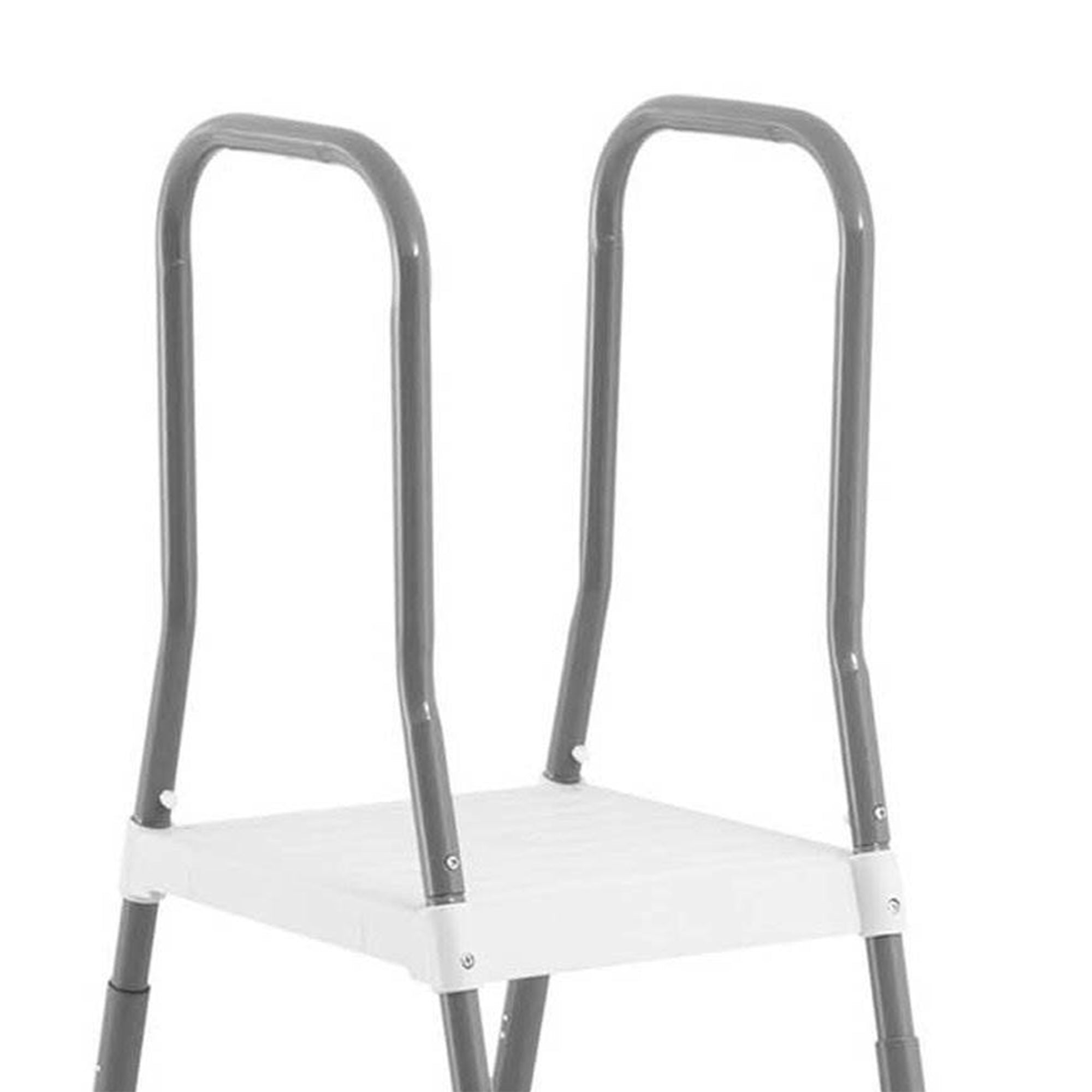 Intex Steel Frame Above Ground Swimming Pool Ladder + Pool Ladder Step Pad