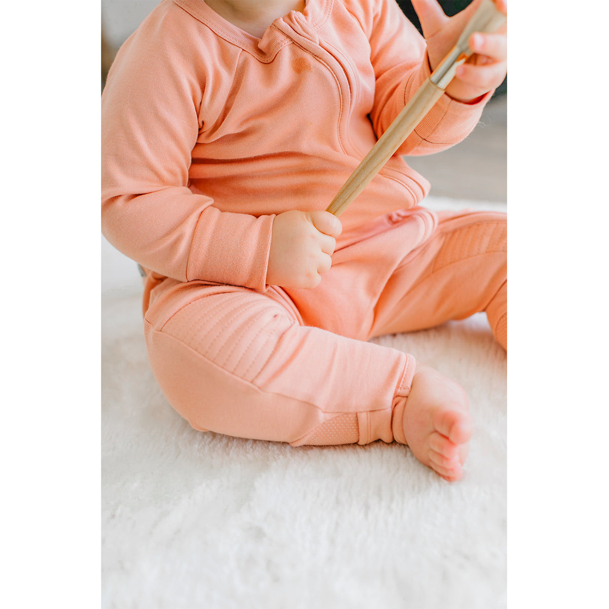 Goumikids Unisex Baby Footie Pajamas Sock Sleeper Clothes, 6-9M Prickly Pear - VMInnovations