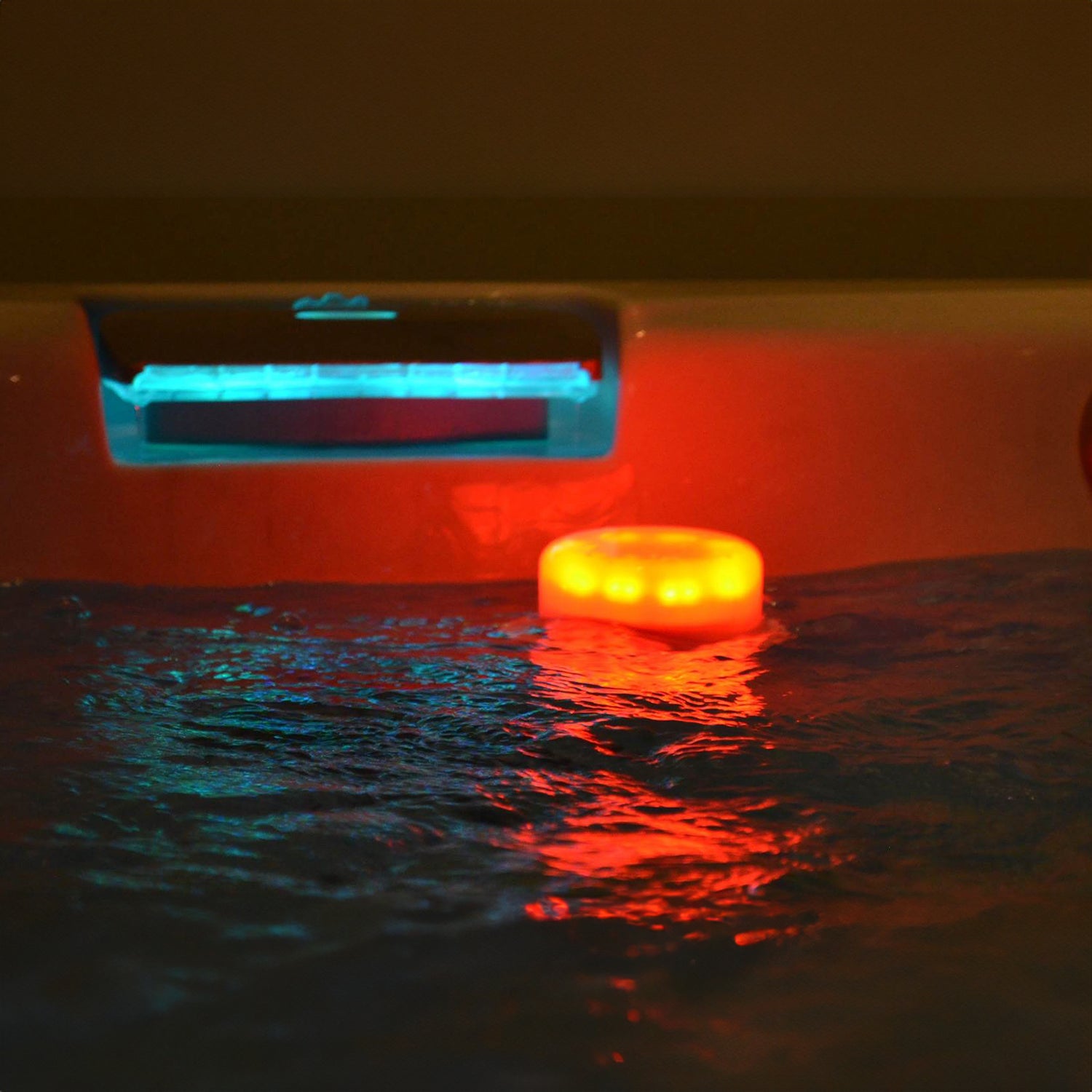 Main Access iStep Above Ground Swimming Pool Deck Entry Steps Ladder & LED Light - VMInnovations