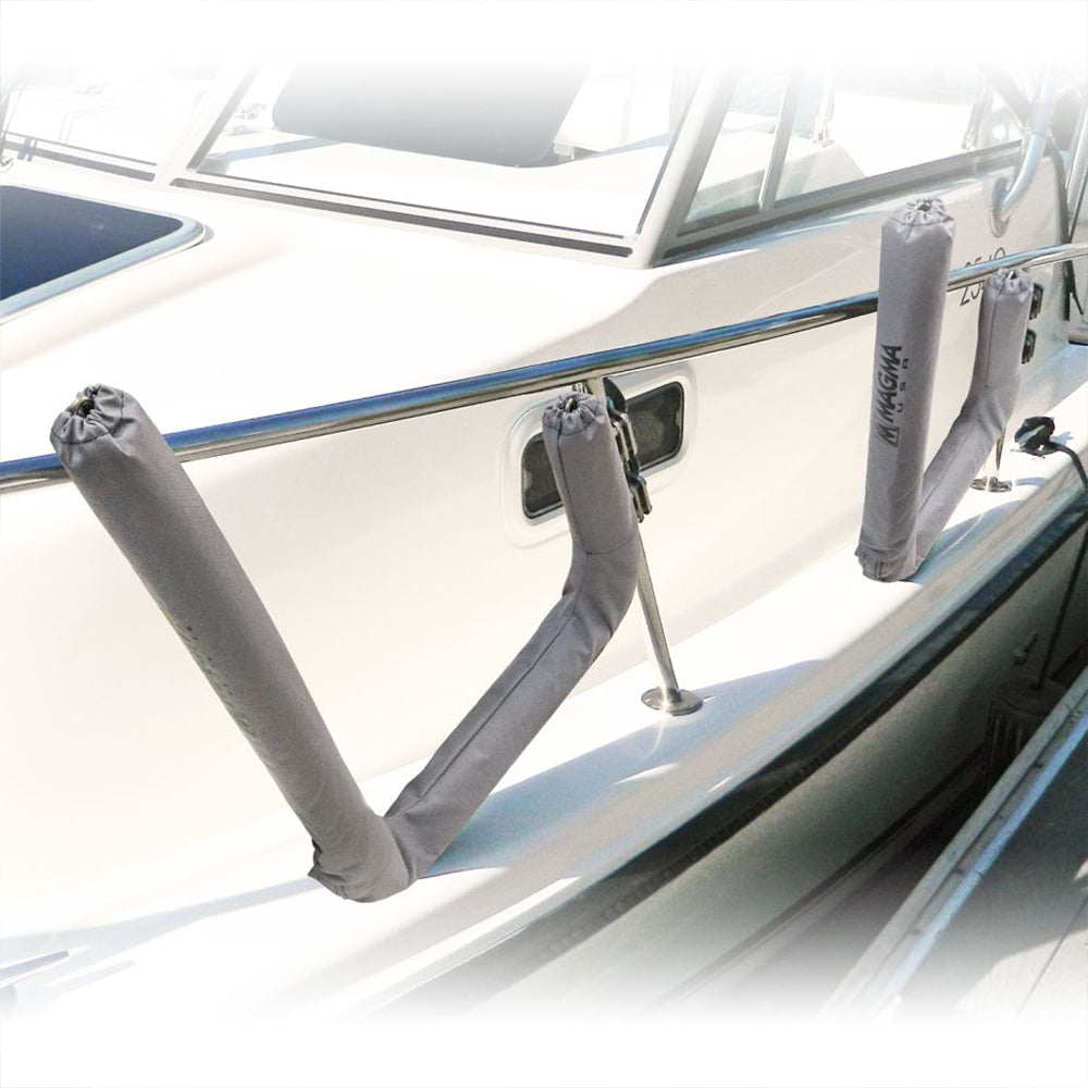 Rail Mounted Kayak, SUP, or Water Toy Storage Rack w/ 2 Tie Downs (For Parts)