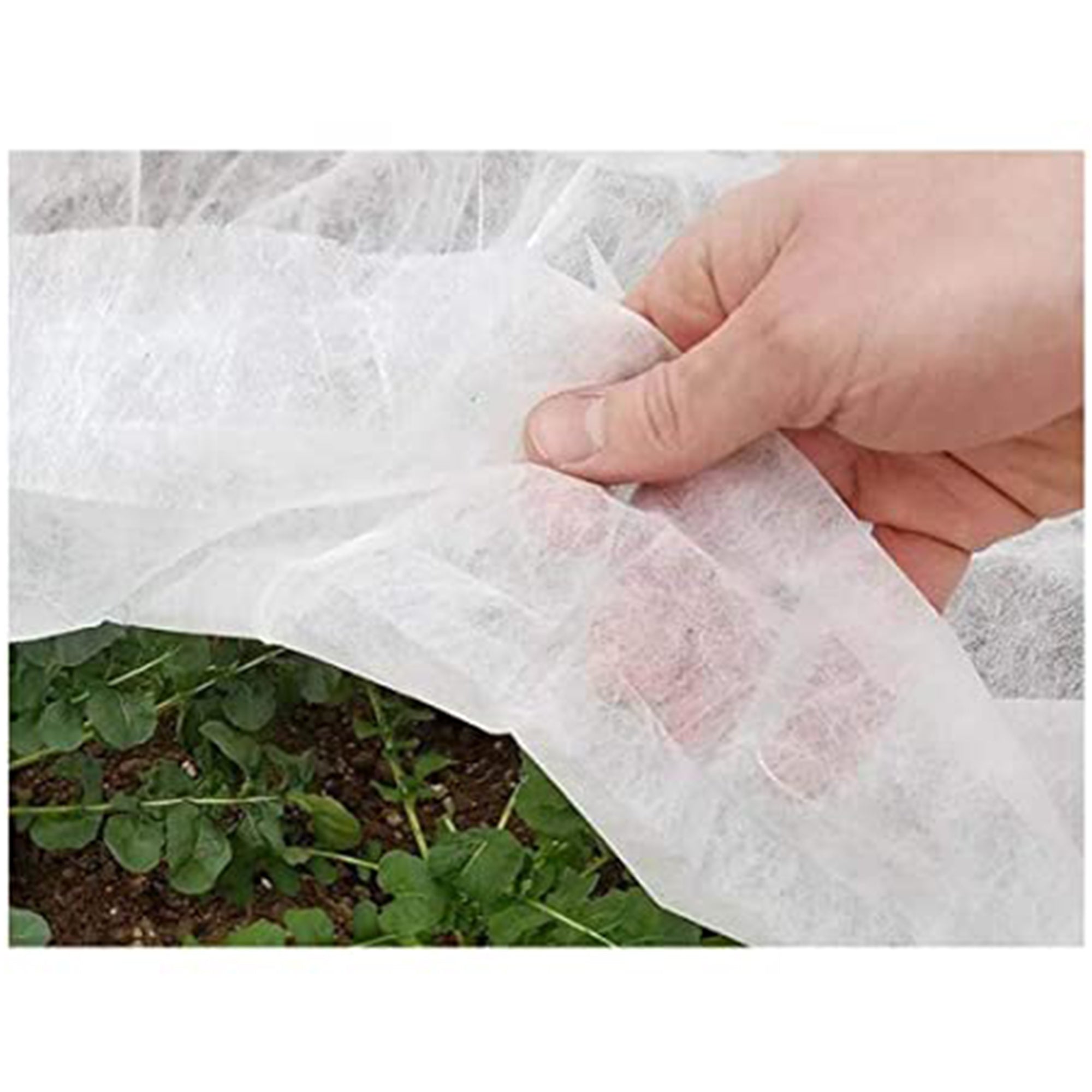 DeWitt Ultimate650 50 x 6 Feet Plant Frost Cloth Cold Freeze Blanket (2 Pack) - VMInnovations
