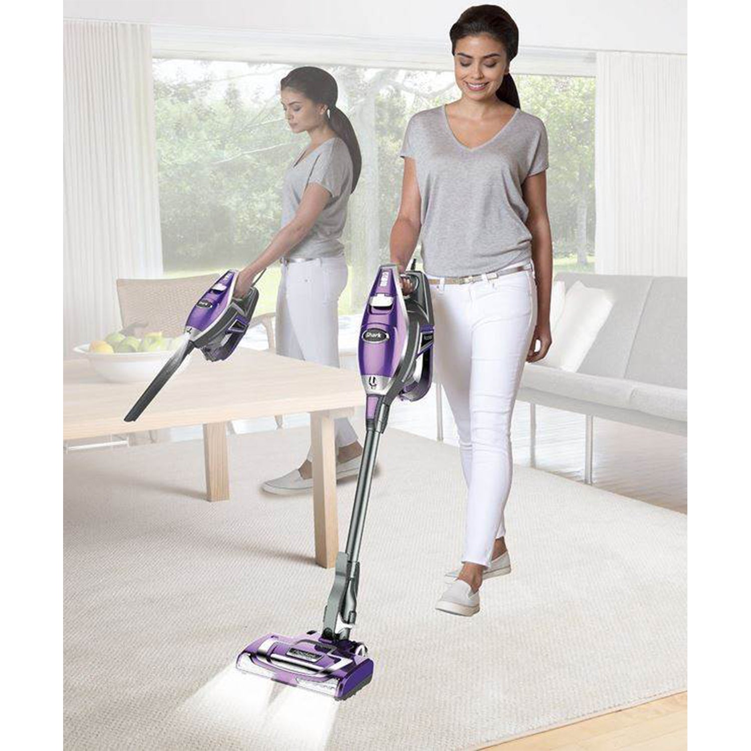 Shark Rocket DeluxePro Ultra-Light Upright 2x Capacity Vacuum Cleaner - Open Box