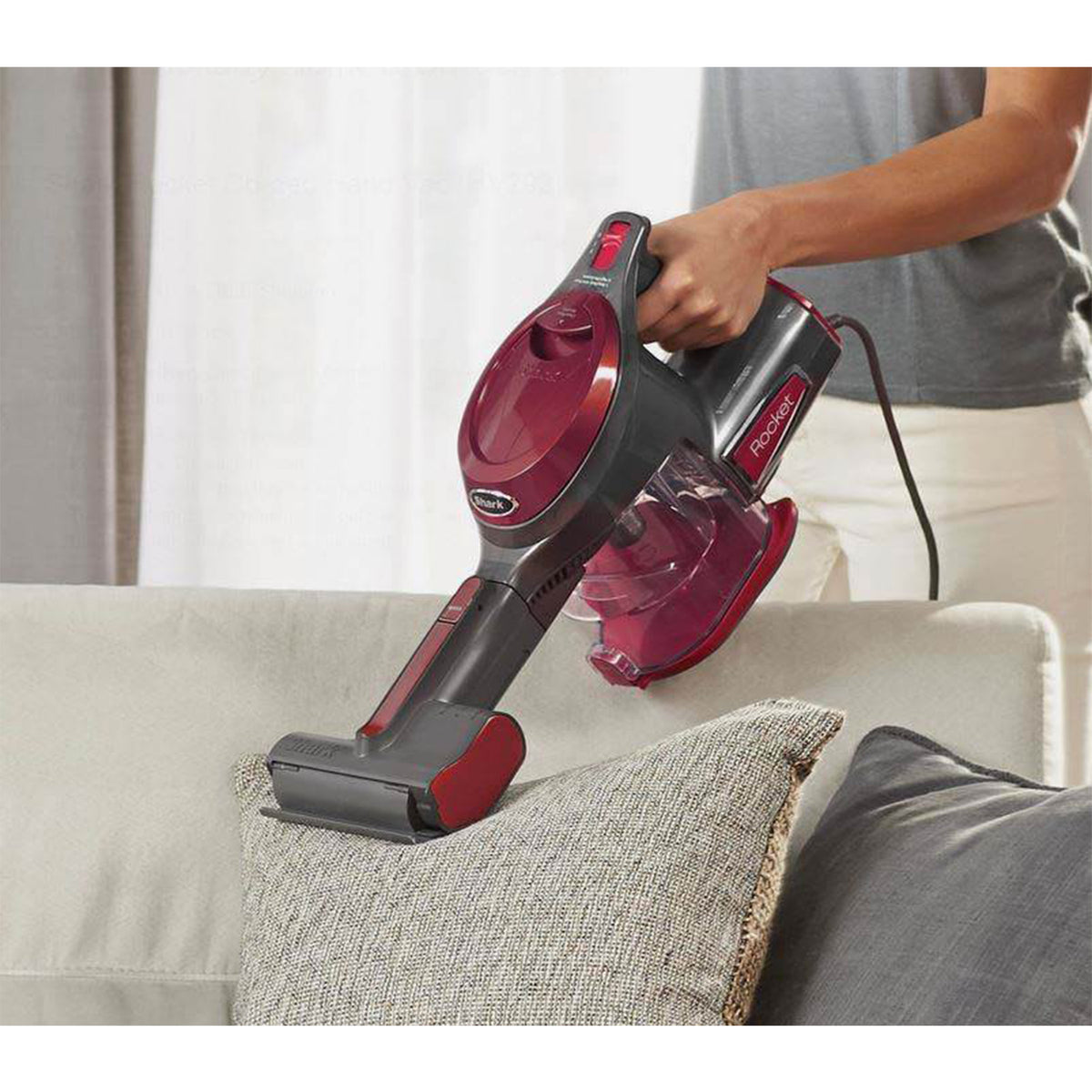 Shark HV292 Rocket Corded Portable Vac Lightweight TruePet Hand Vacuum Cleaner