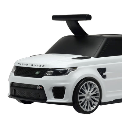 Best Ride On Cars 2-in-1 Range Rover Toddler Convertible Push Car Suitcase White
