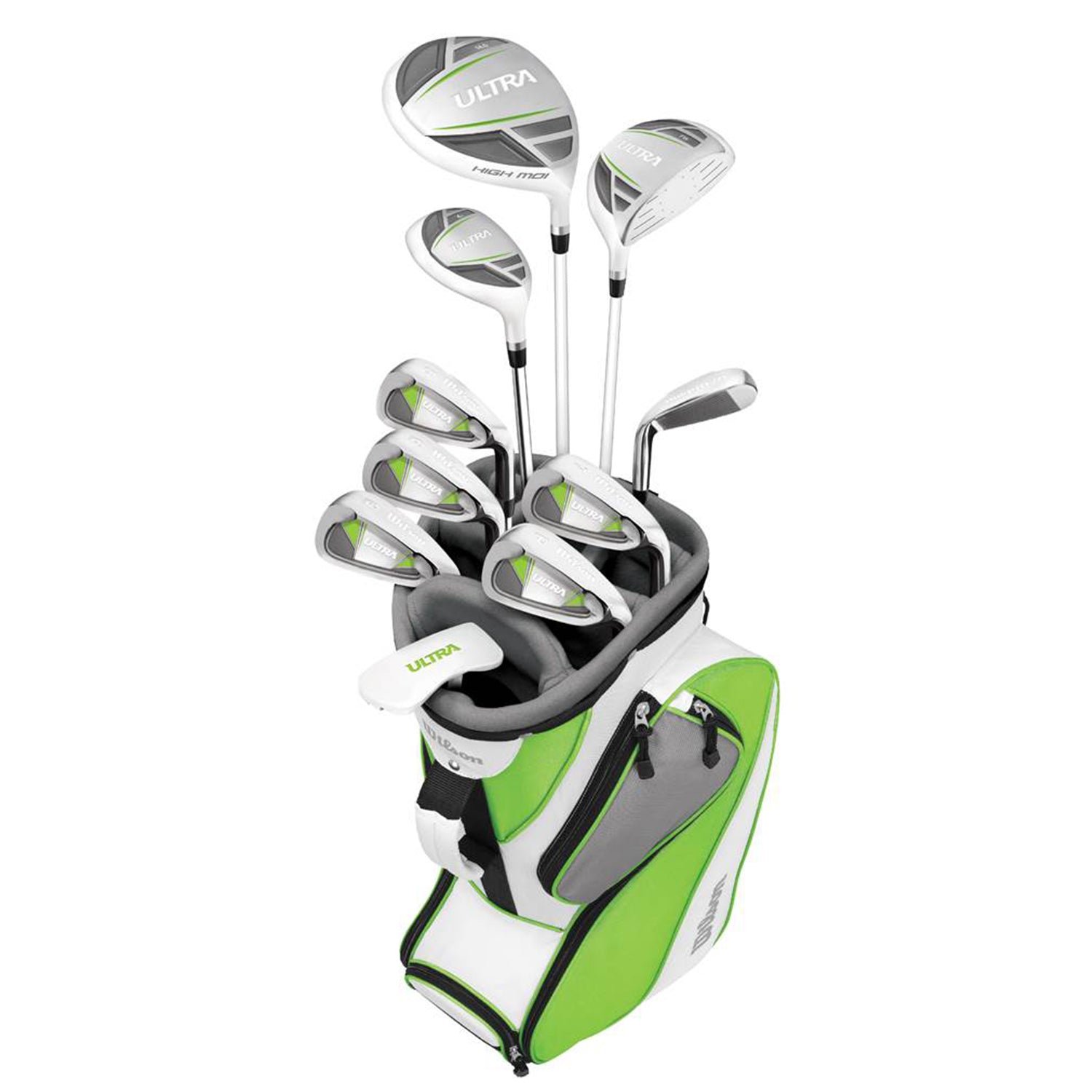 WILSON ULTRA Womens Ladies Right Handed Golf Club Set w/Bag (Open Box)