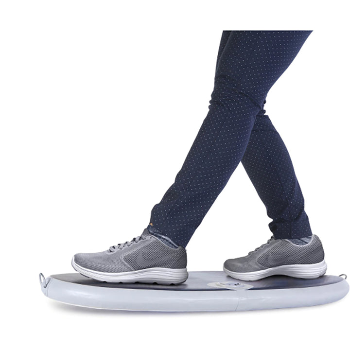 JumpSport Wurf Board Office Standing Desk Anti-Fatigue Mat, Maui Ocean Blue - VMInnovations