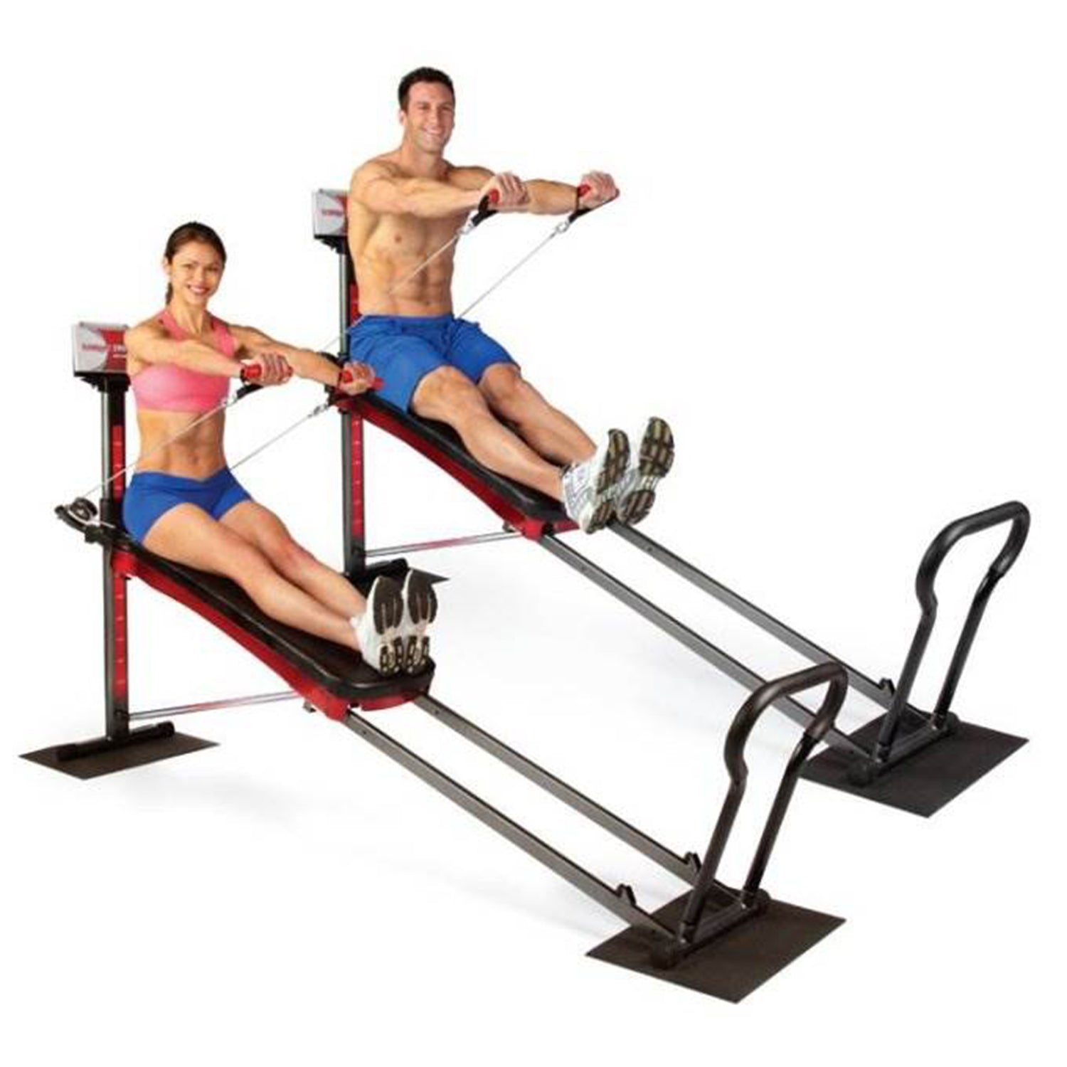 Total Gym 1900 Ultimate Home Fitness Exercise Machine w/ Workout DVD's - Used