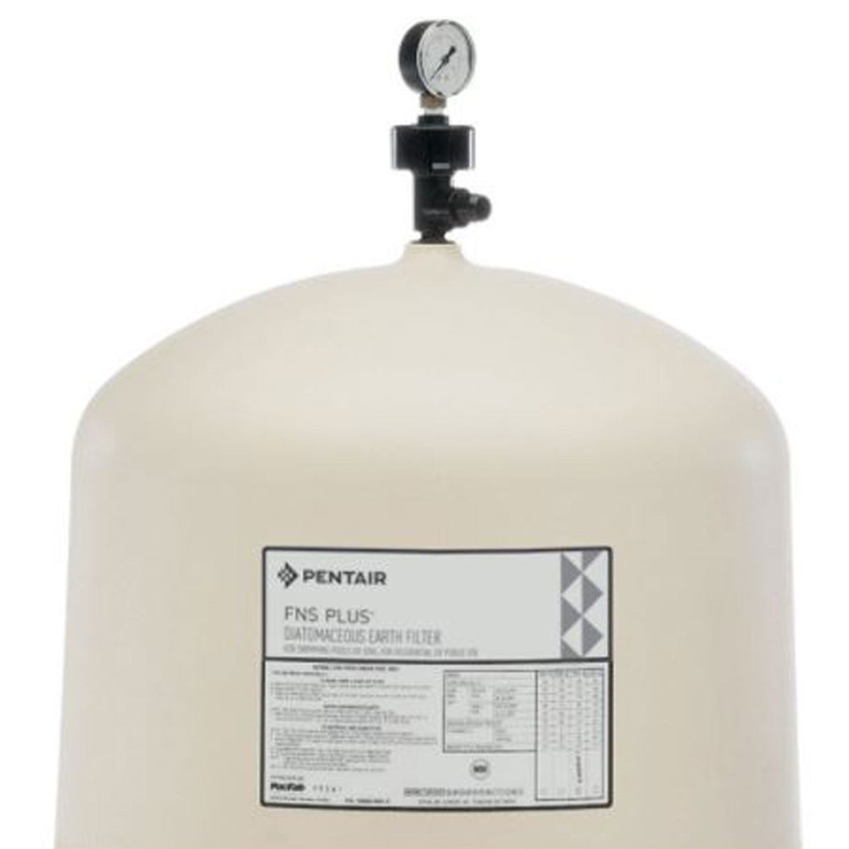 Pentair 180008 FNS Plus DE 48 Square Foot In Ground Pool Filter Tank (Damaged)