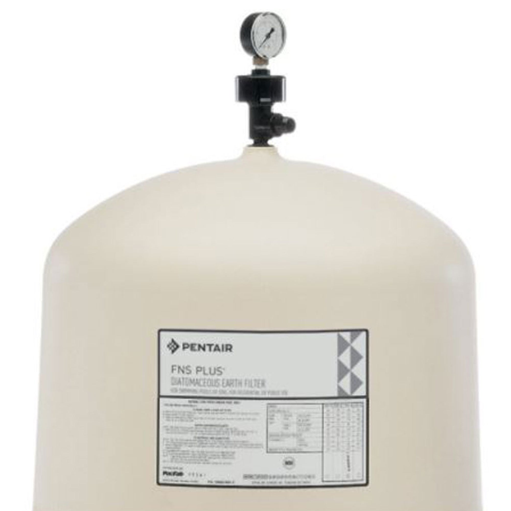 Pentair 180008 FNS Plus DE 48 Sq Foot In Ground Swimming Pool Filter Tank (Used)