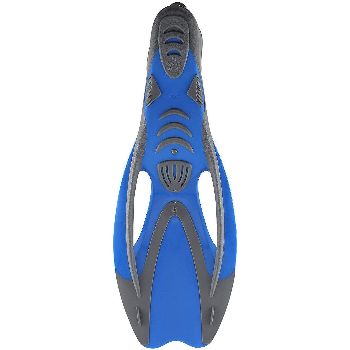 U.S. Divers Proflex II Adult Diving Snorkeling Fins, Medium/Large, Blue (Used)