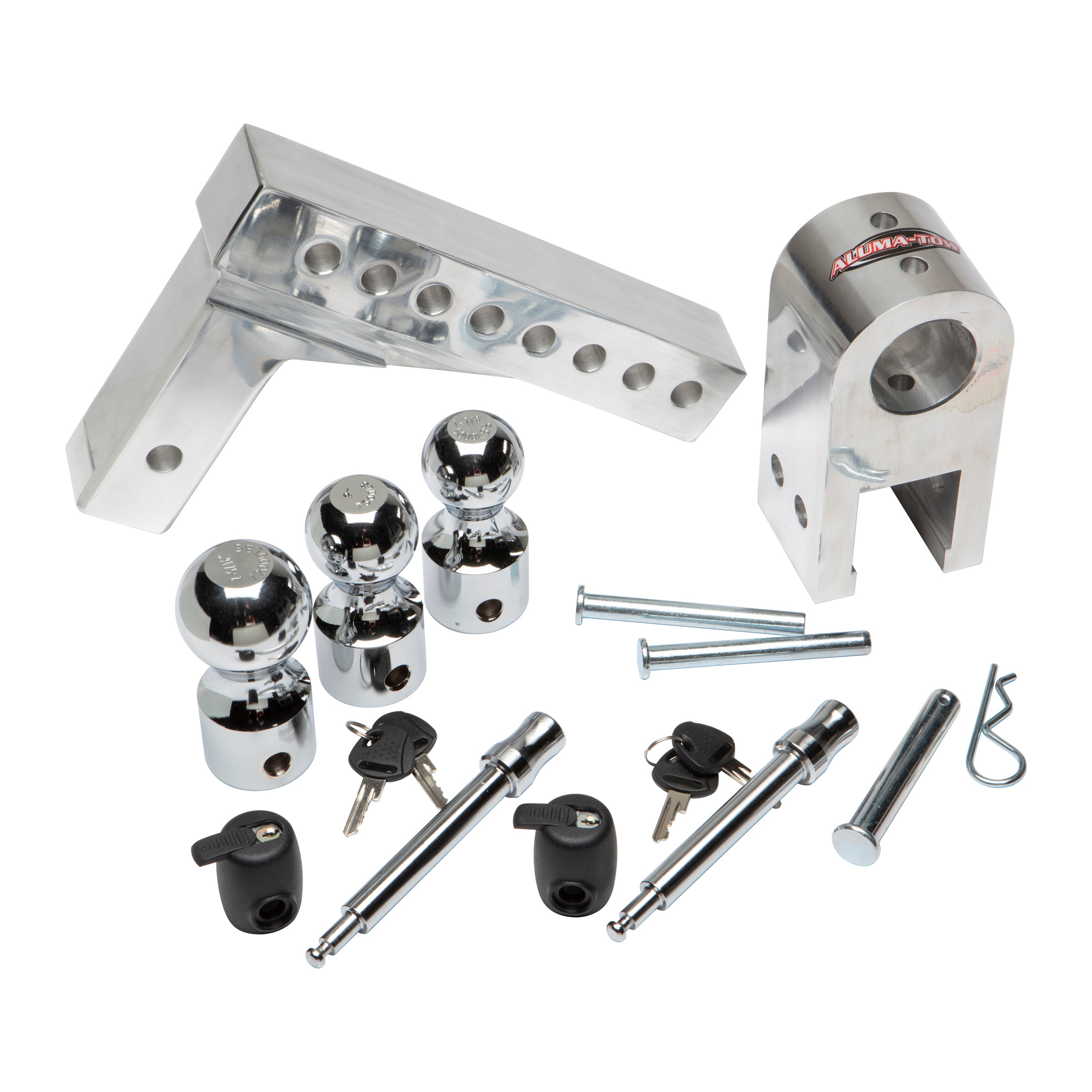 Uriah Products Aluminum Hitch Mount with up to 8 Inch Rise and Drop (Open Box) - VMInnovations