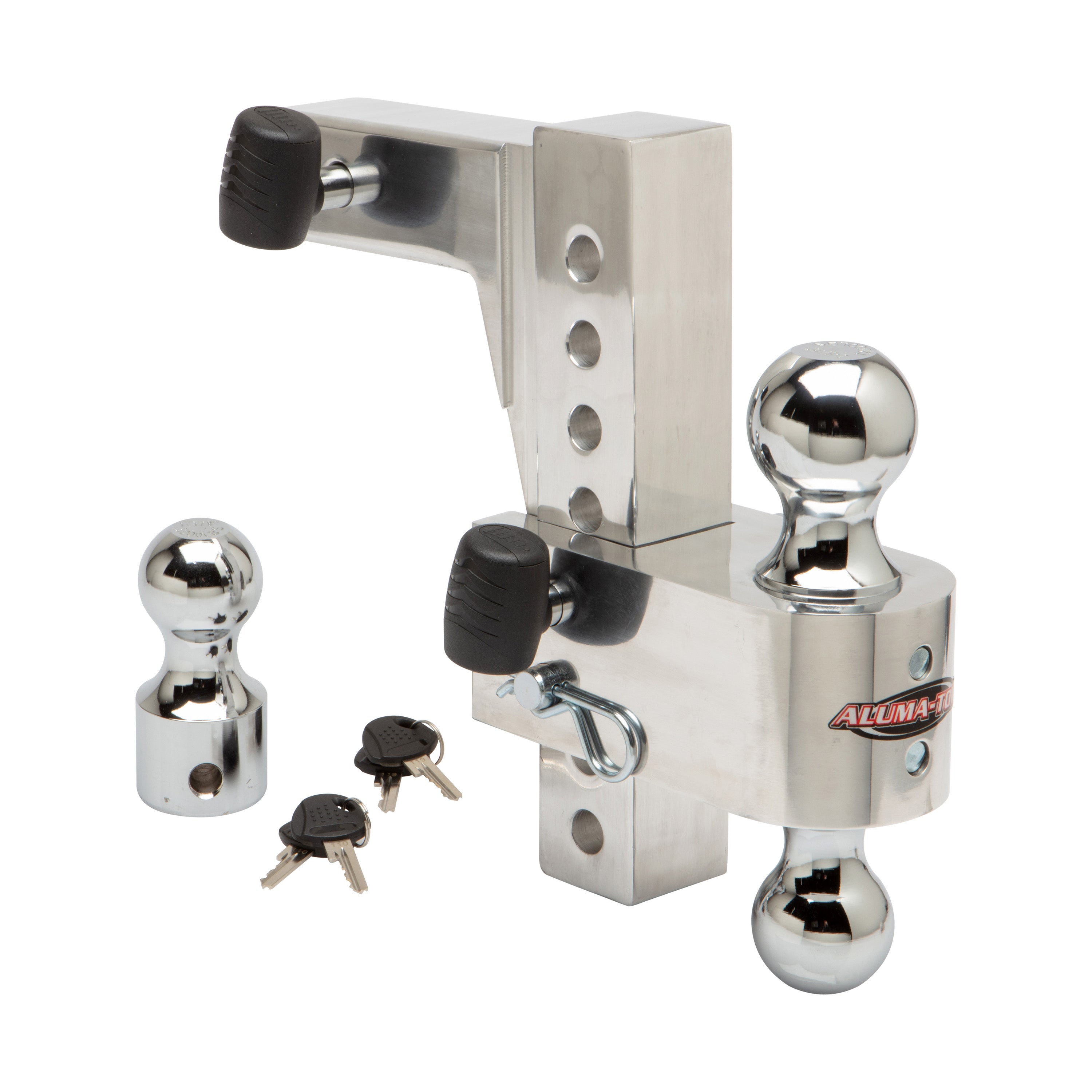 Uriah Products Aluminum Hitch Mount with up to 8 Inch Rise and Drop (Open Box) - VMInnovations
