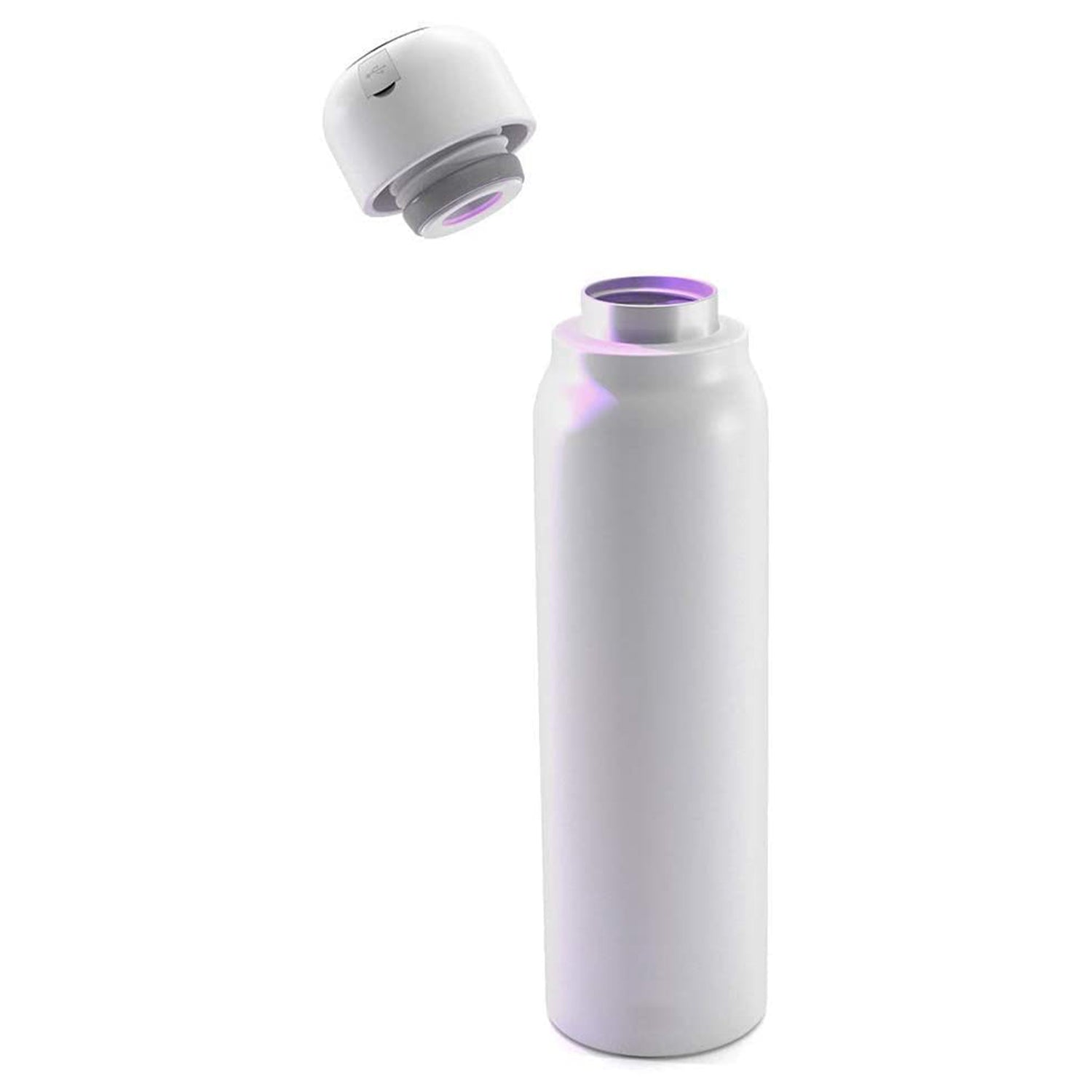 UVILIZER Pure Portable Bottle w/ Disinfecting UV LED Light Sanitizer Cap (Used) - VMInnovations