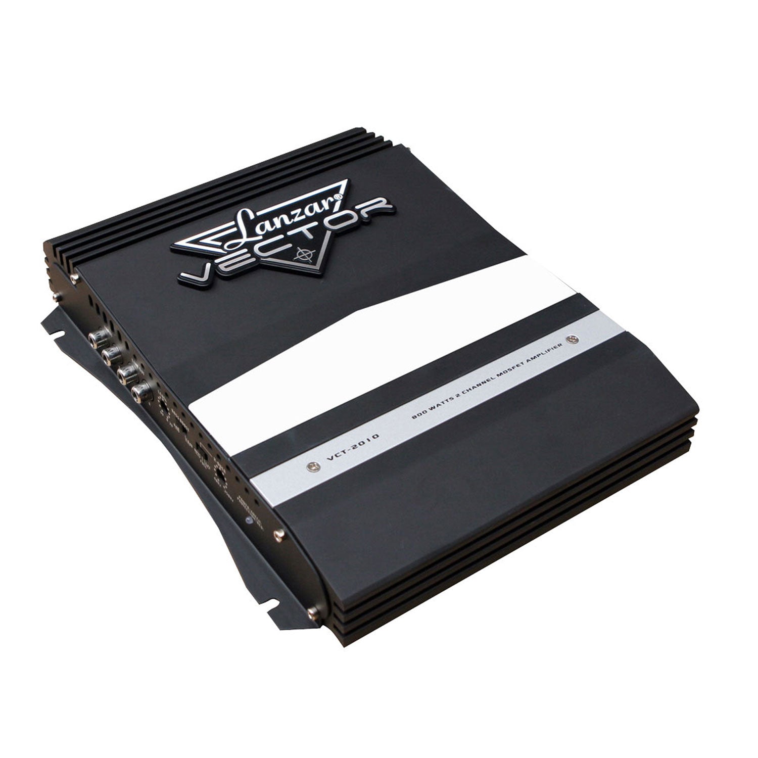 LANZAR VCT2010 Vector 800 Watt 2 Channel Bridgeable Car Audio Amplifier (4 Pack)