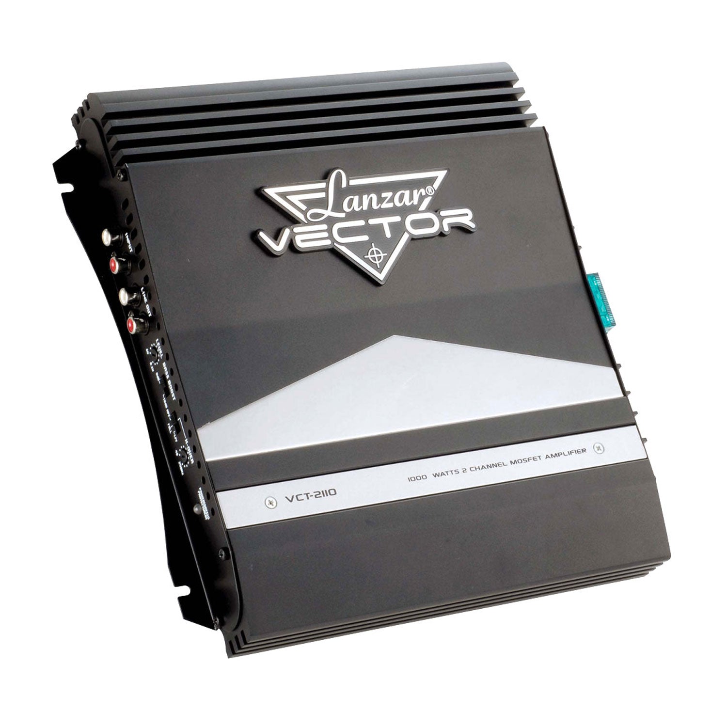 LANZAR VCT2110 Vector 1000 Watt 2 Channel Bridgeable Car Audio Amplifier Amp