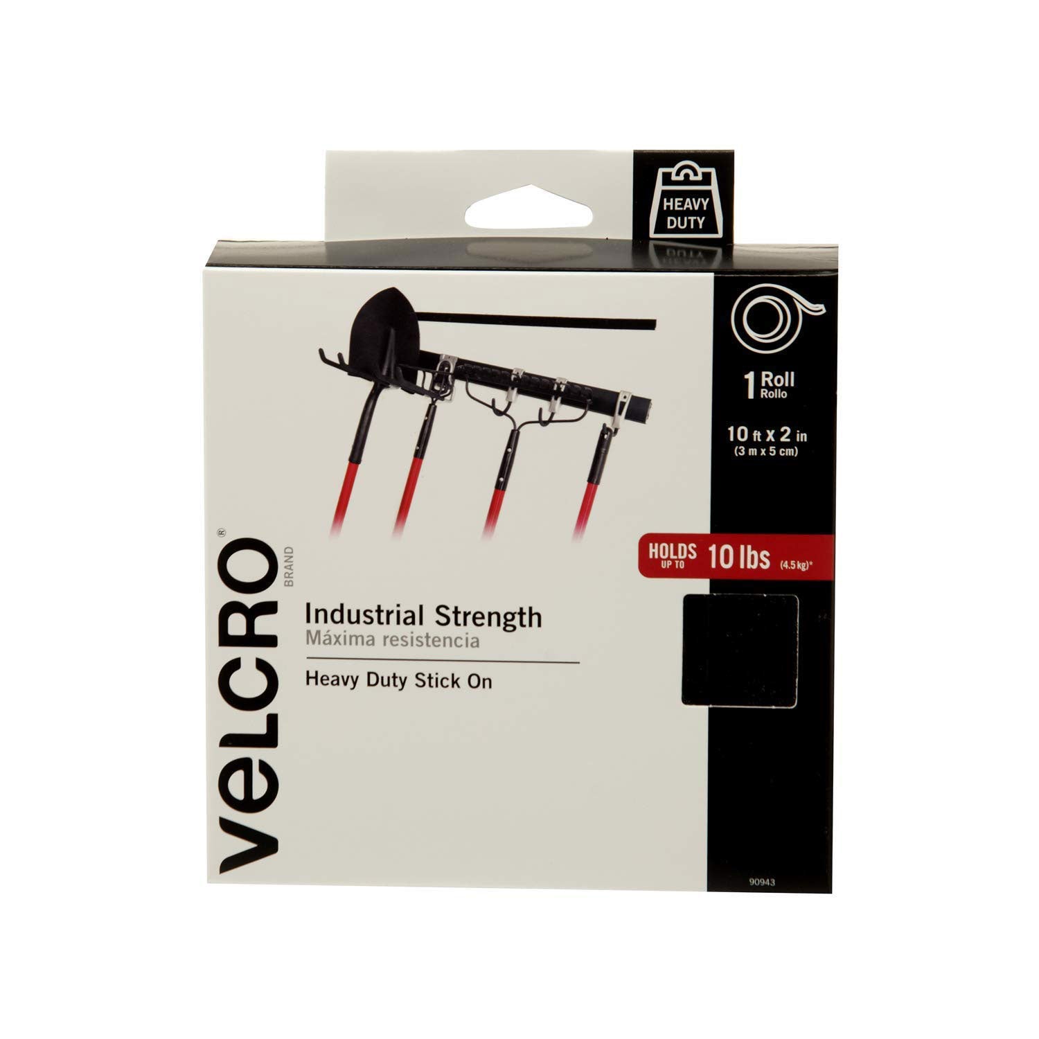 Sterilite 66 Qt Storage (12 Pack) Bundled with VELCRO® Brand 10 Ft Fastener Roll