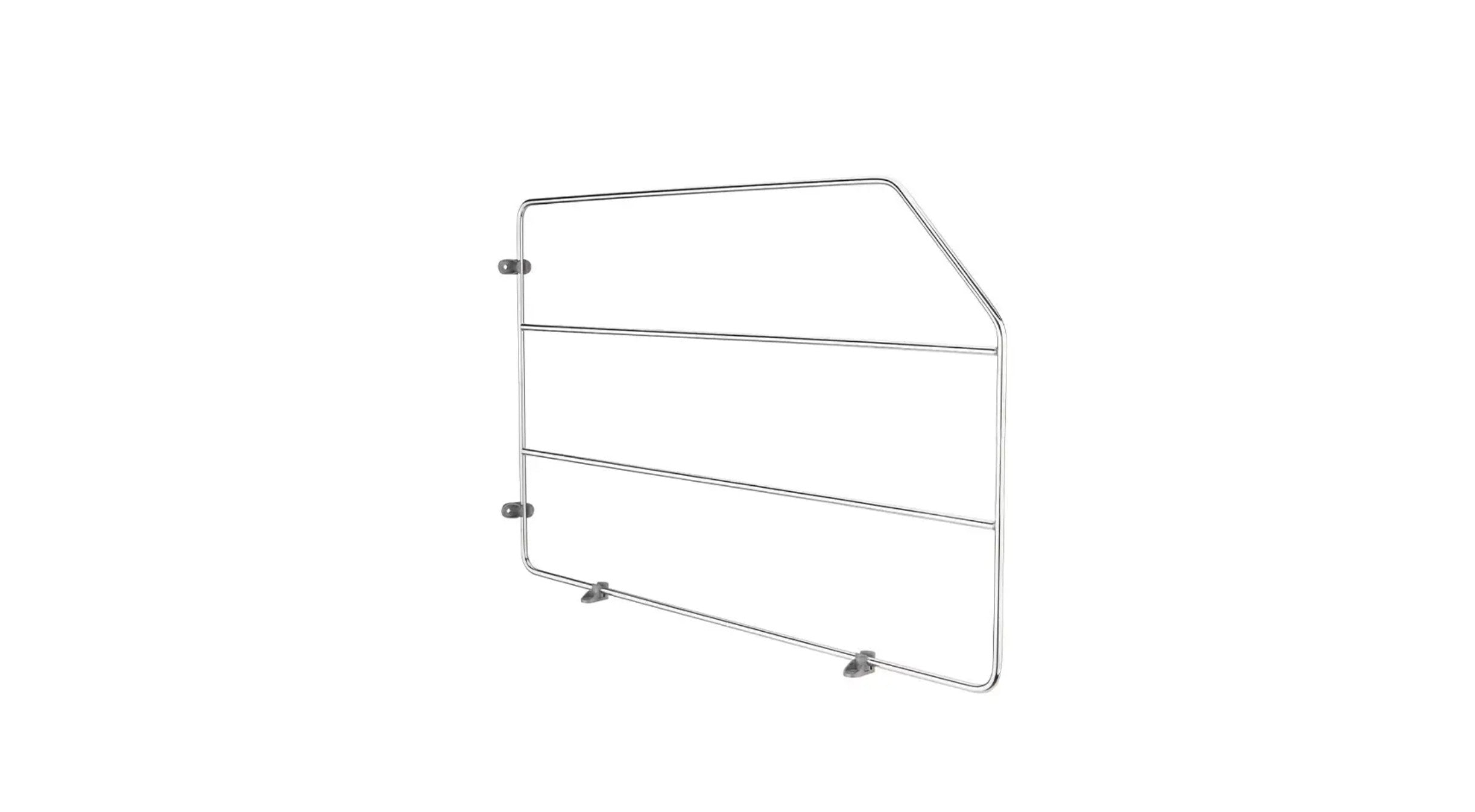 Rev-A-Shelf 12" Bakeware Divider for Wall/Base Cabinets, Chrome, 597-12CR-2-1