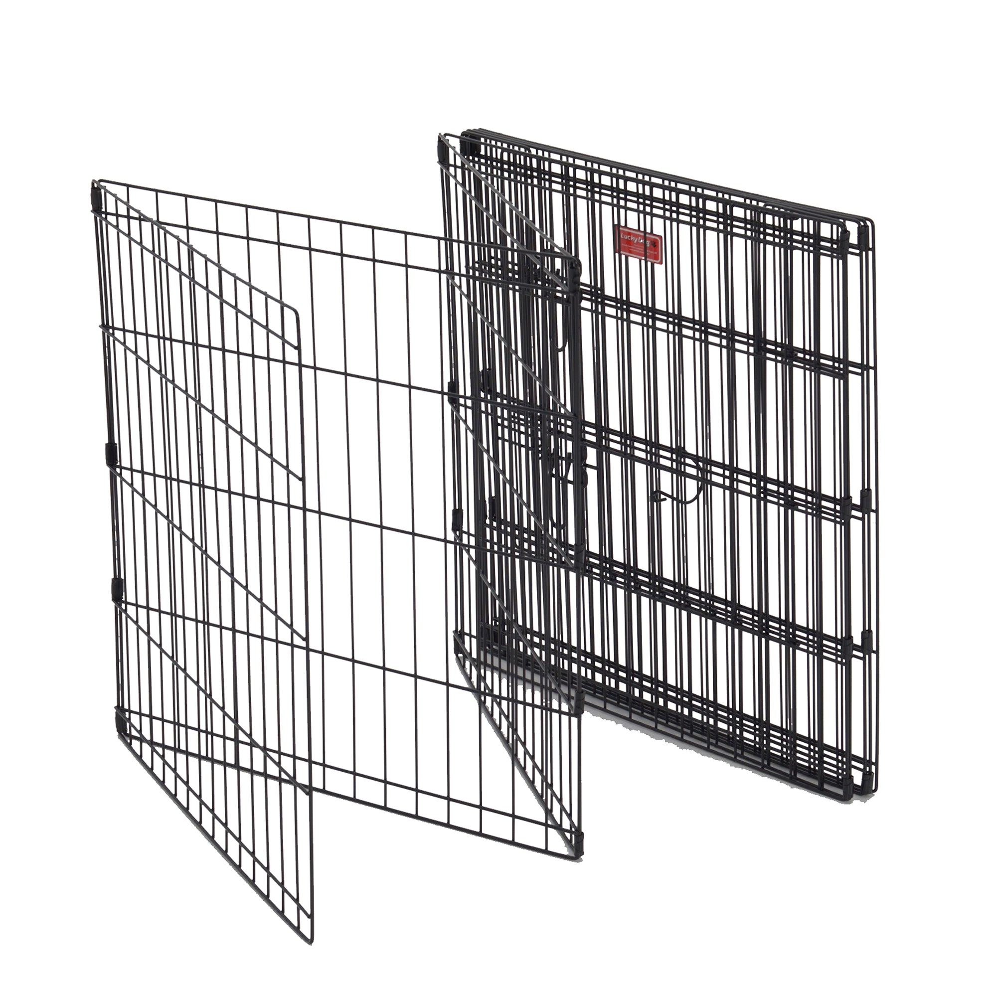 Lucky Dog Modular Pet Portable Exercise Puppy Play Pen, 36 inches (Open Box)