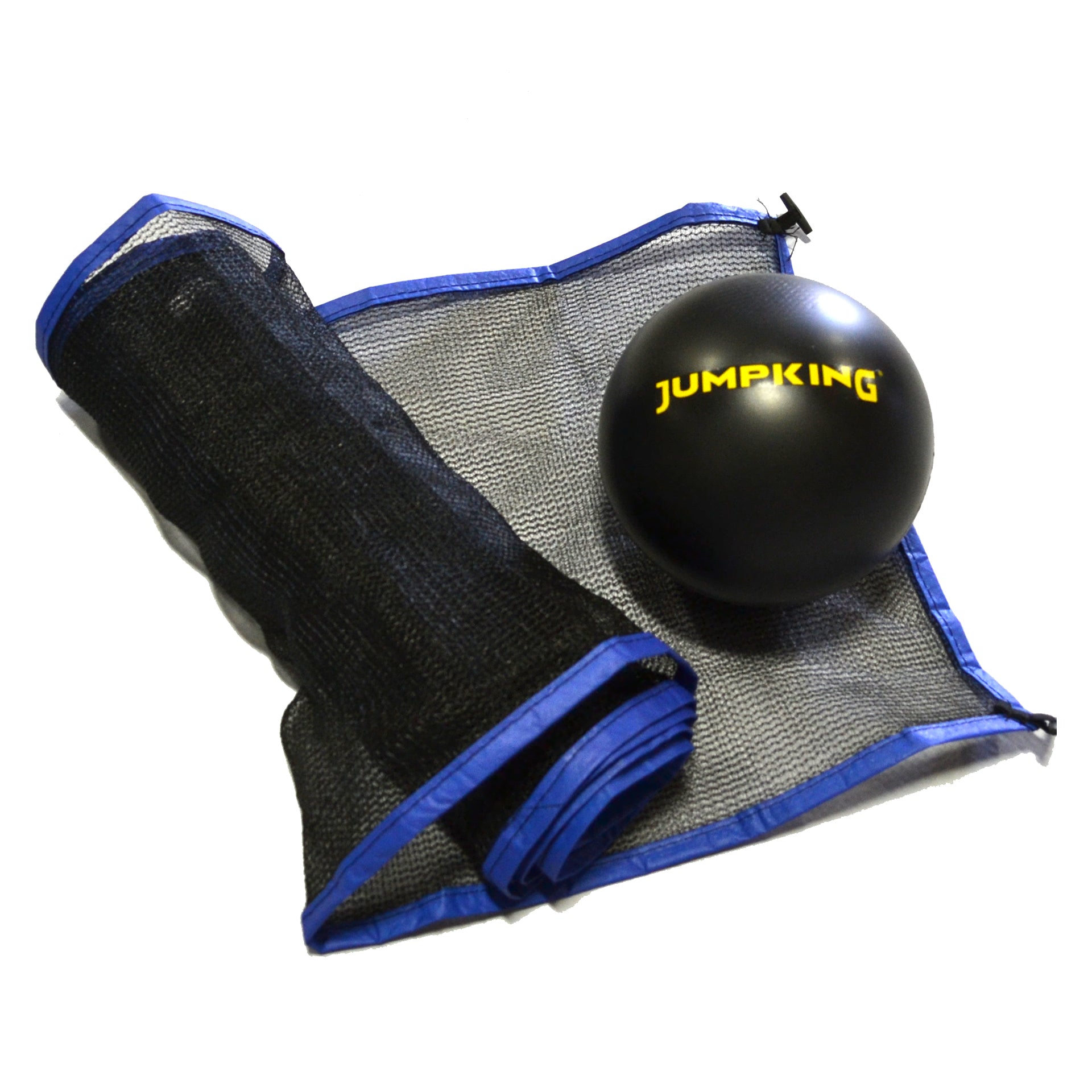 JumpKing Volleyball Net & Ball for 7 x 10 Ft Rectangular Trampoline (Open Box)