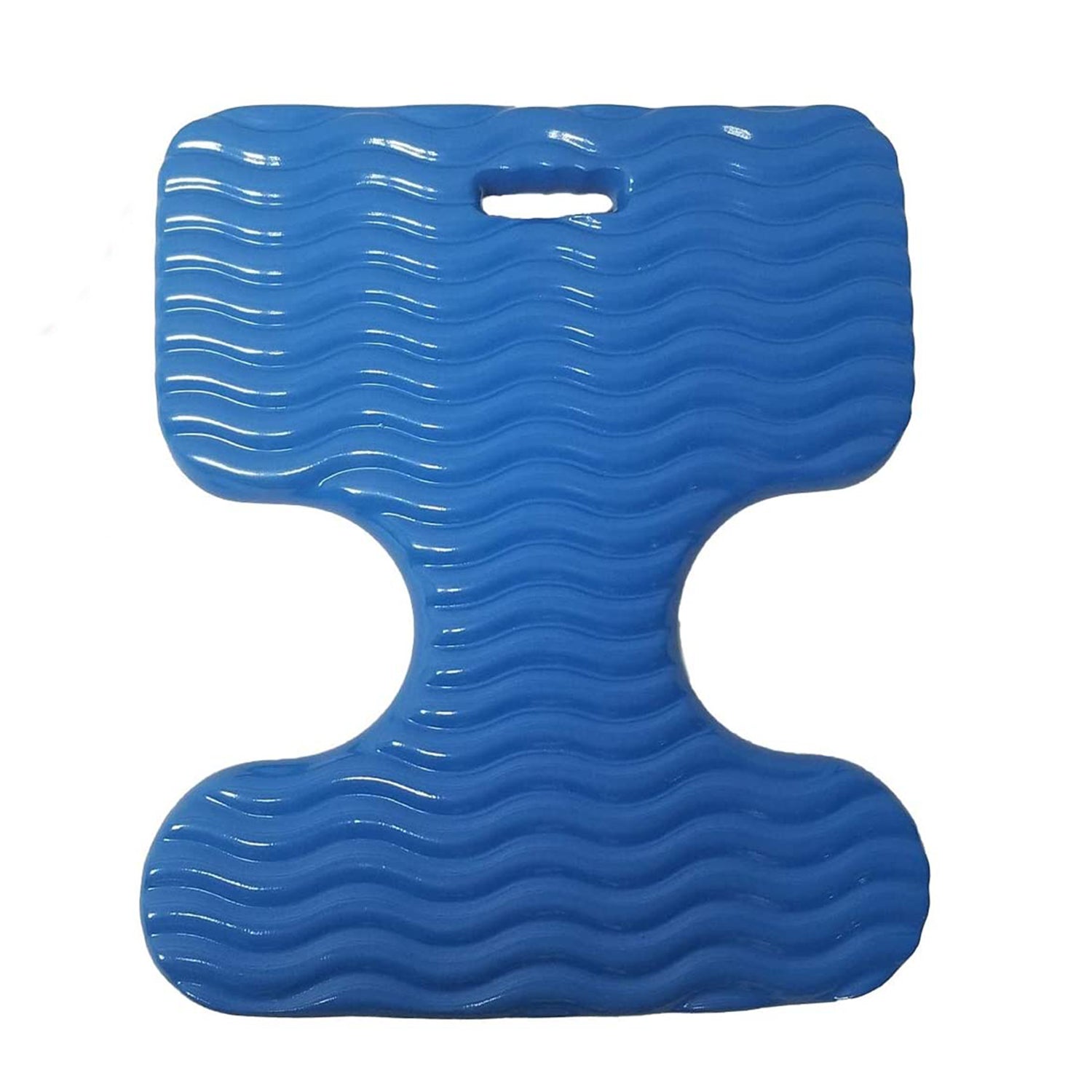 Vos Oasis Water Saddle Swimming Pool Float Seat, Capri Blue and Coral Orange - VMInnovations