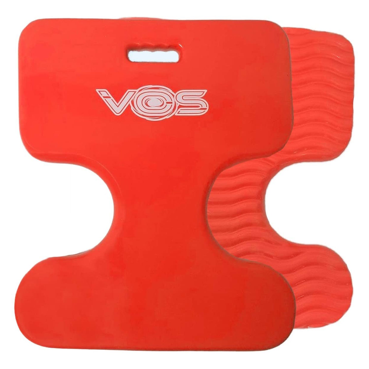 Vos Oasis Water Saddle Pool Float Seat for Adults & Kids, Coral Orange (2 Pack)