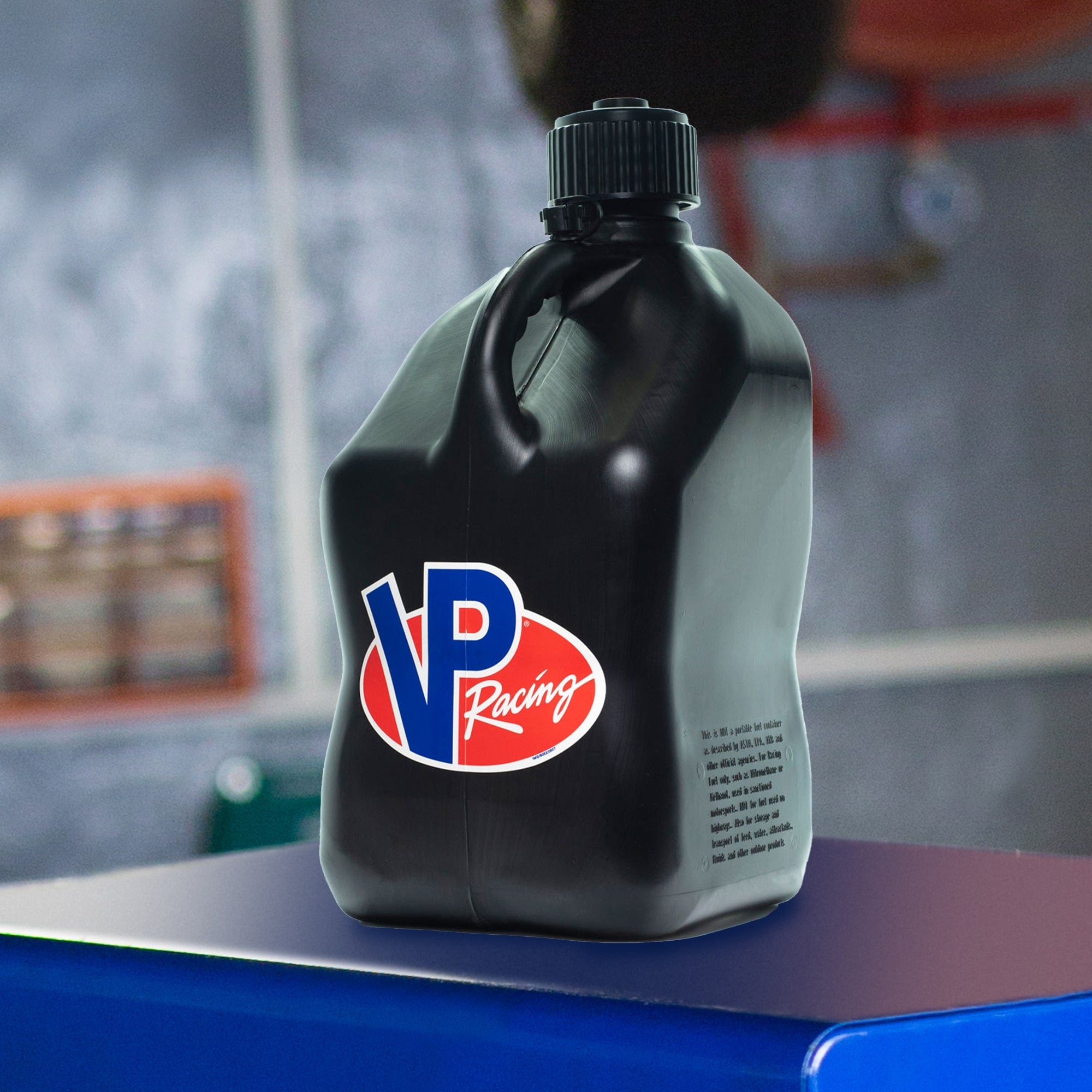 VP Racing 5.5 Gallon Motorsport Racing Liquid Utility Jug, Black (12 Pack)