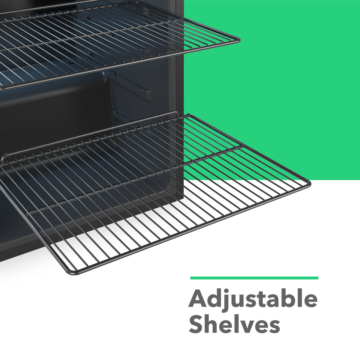Vremi 3.6 Cubic Foot Beverage Glass Door 3 Adjustable Shelves Mini Fridge, Black (Used)