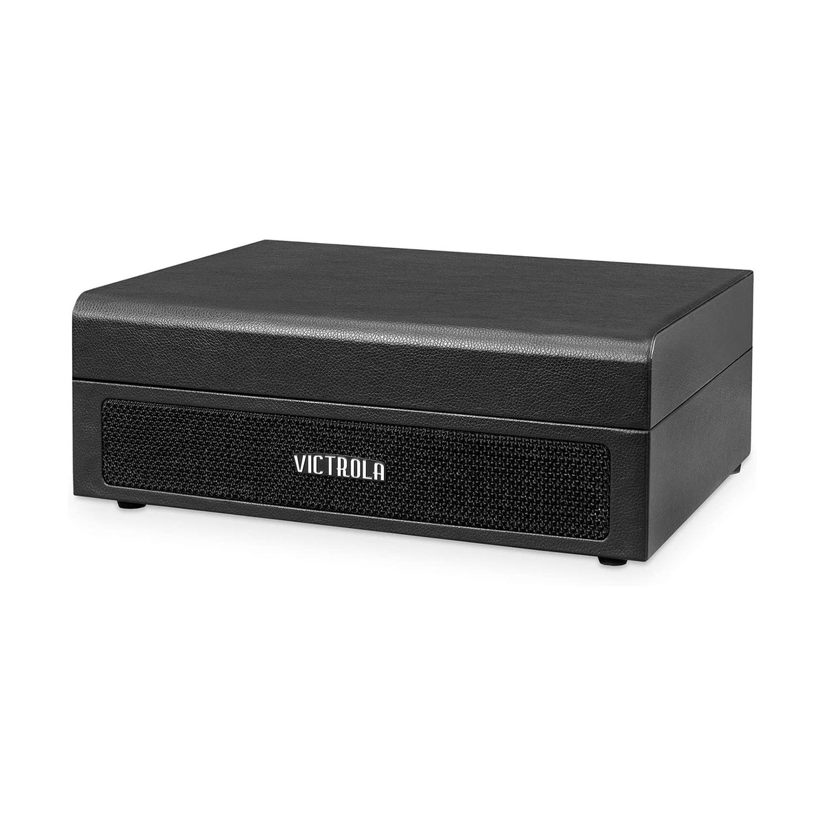Victrola Parker Bluetooth Portable Suitcase Record Player, Black (Open Box)