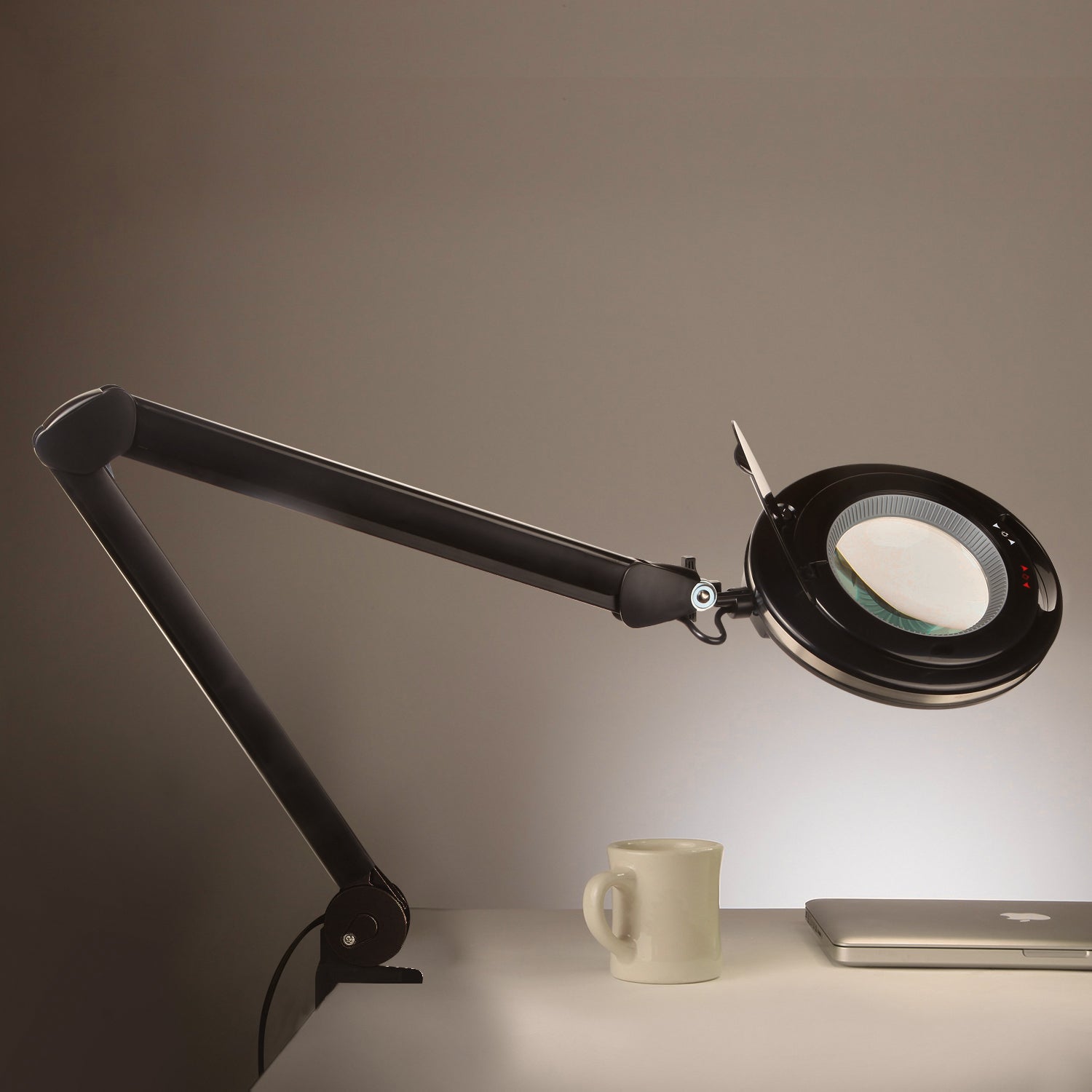 Brightech Lightview Pro LED Adjustable Clamp Magnifier Desk Lamp (For Parts)