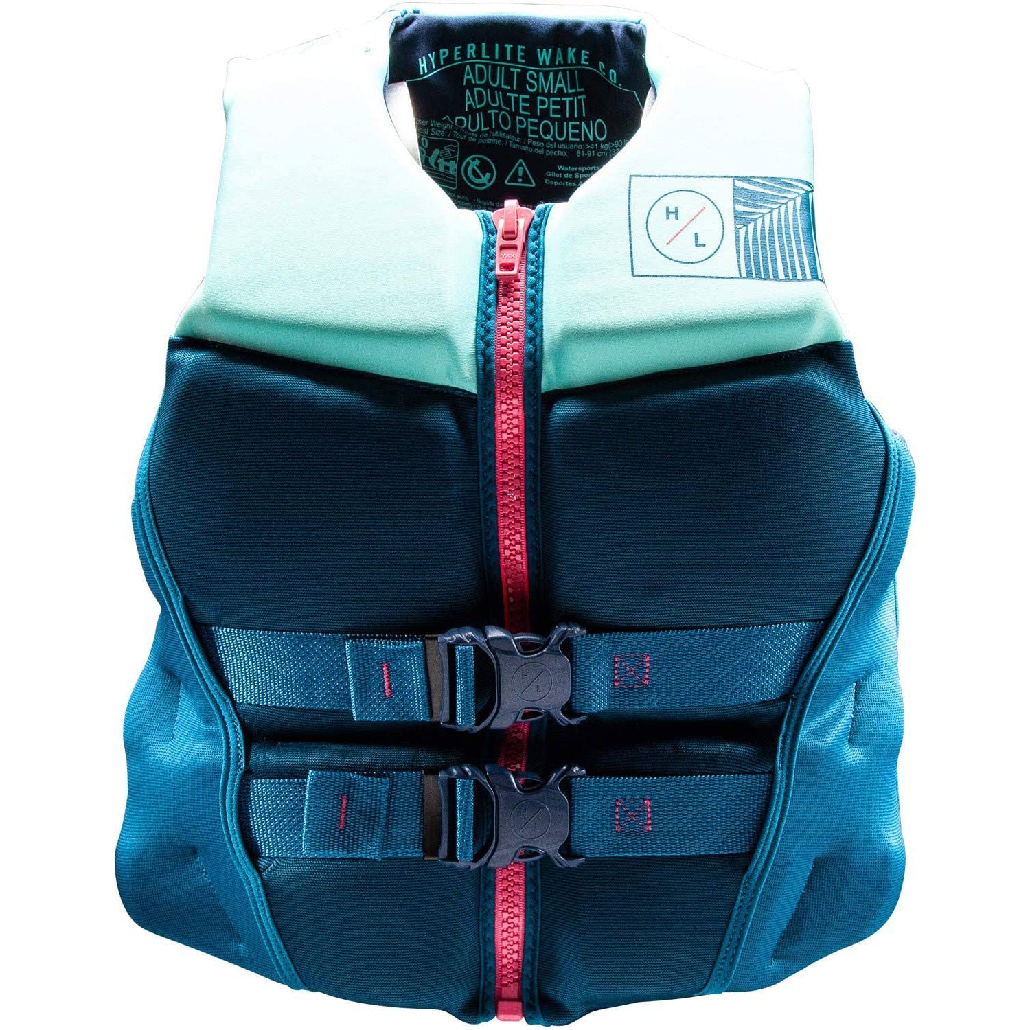Hyperlite Women's Ambition Segmented Foam PFD Wakeboarding Vest, Small (Used)