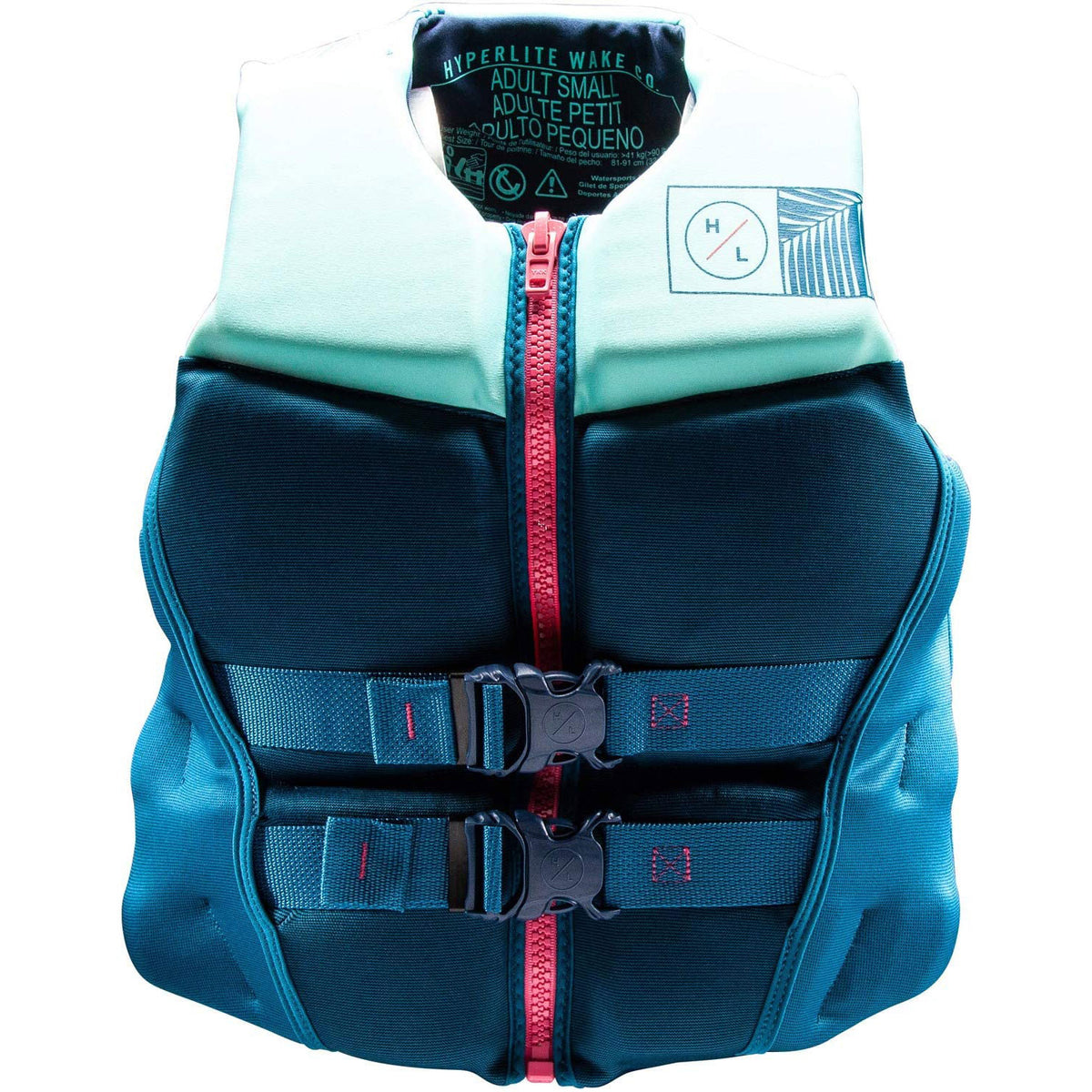 Hyperlite Women's Ambition Segmented Foam PFD Wakeboard Vest, Medium (Open Box)