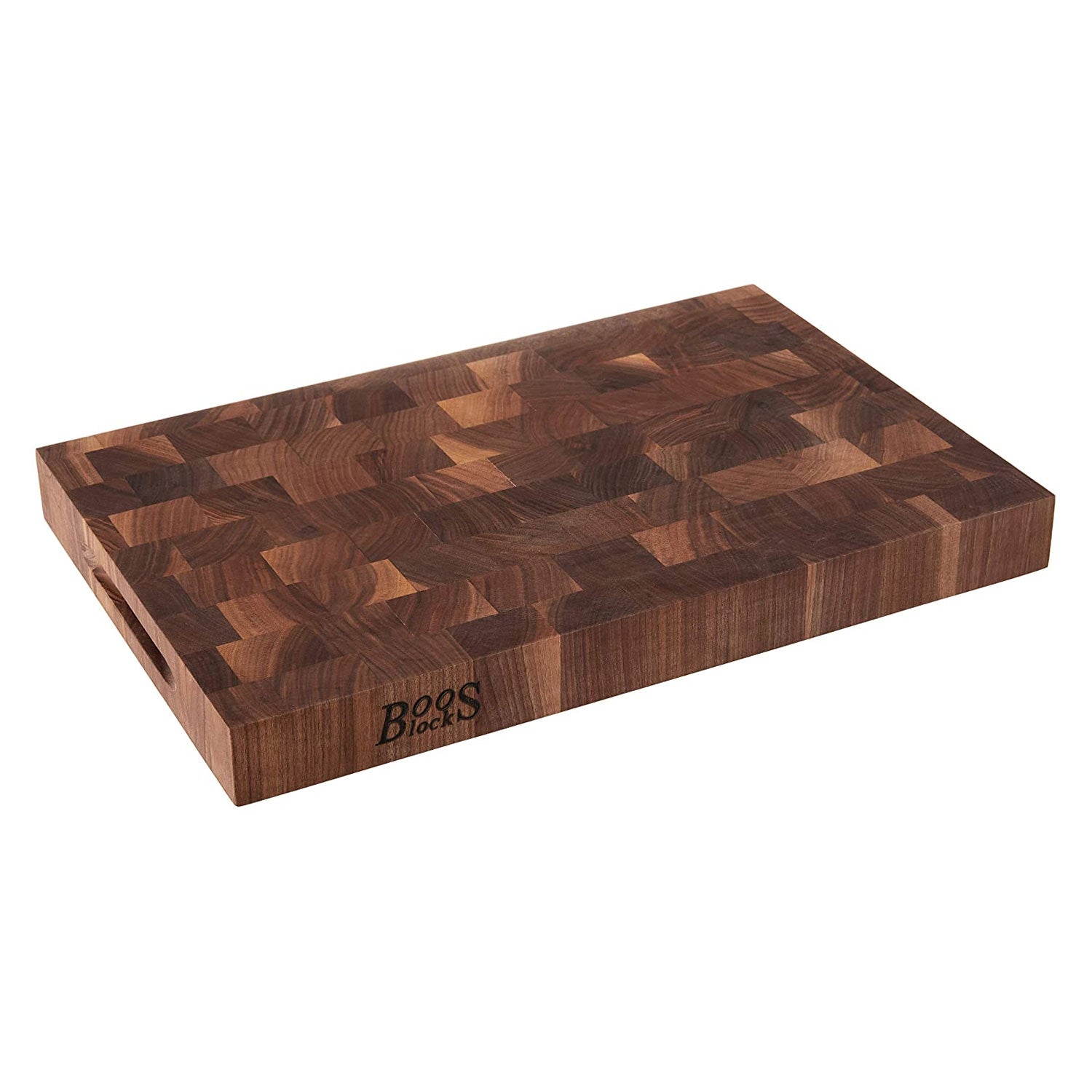 John Boos Walnut Reversible 18 x 12 Cutting Board & 3 Piece Maintenance Oil Set