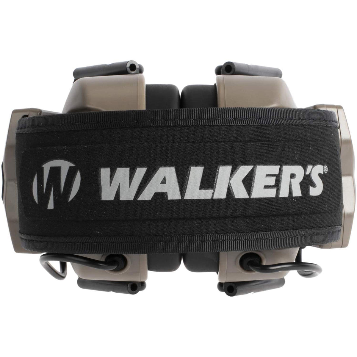 Walker's Xcel 100 Digital Electronic Ear Protection Headphones, Tan (2 Pack)