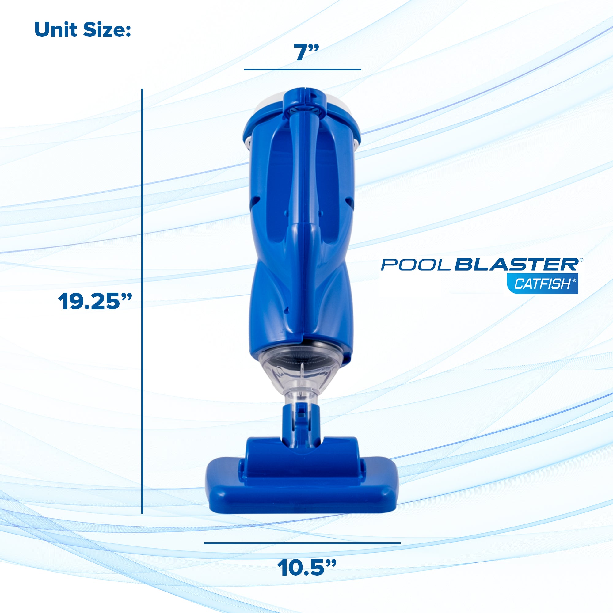 WaterTech Pool Blaster Catfish Pool Spa Compact Vacuum Cleaner (Incomplete)
