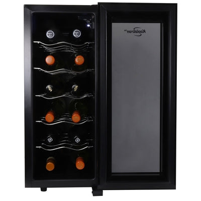 Koolatron WC12DZ Urban Series Dual Zone12 Bottle Wine Cooler (Open Box)