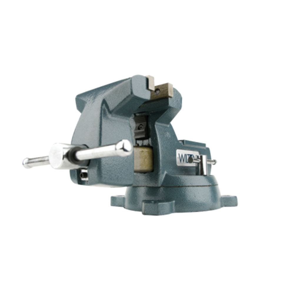 Wilton WIL-21800 8 Inch Jaw 4-3/4 Inch Throat Depth Bench Vise with Swivel Base