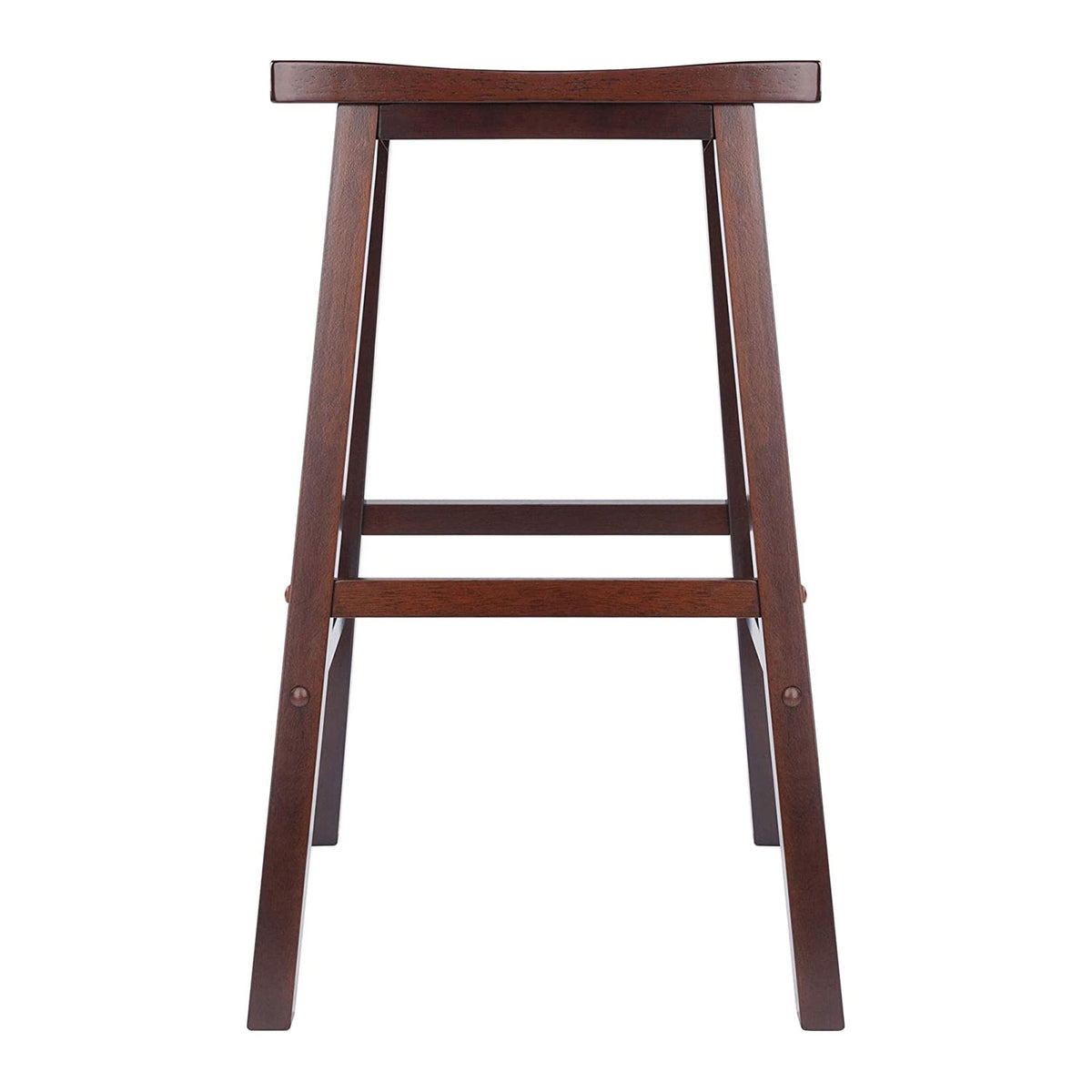 Winsome Satori 29" Tall Home Solid Wooden Counter Bar Stool, Walnut (For Parts)