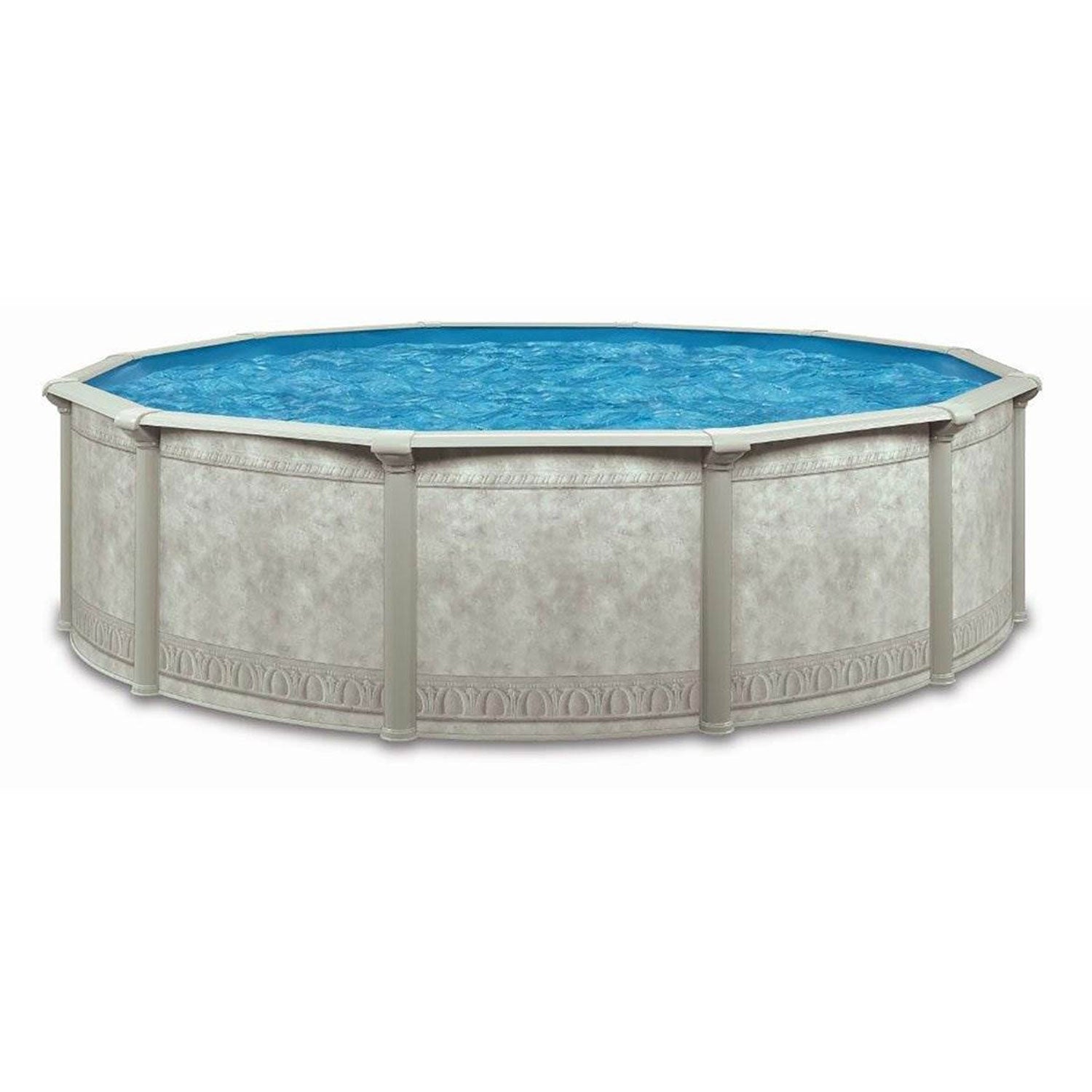 Aquarian Venetian 21' x 52" Above Ground Pool Kit with Liner, Skimmer, & Ladder - VMInnovations