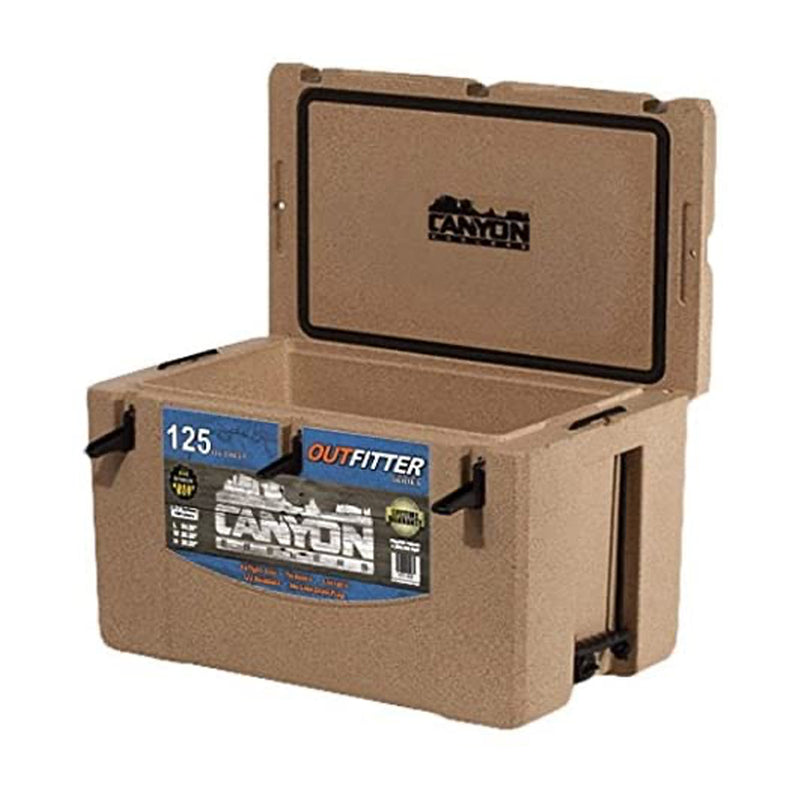 Canyon Coolers Heavy Duty Outfitter 125 Qt Insulated Storage Cooler, Sandstone