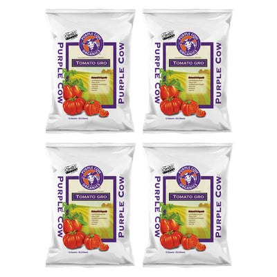 Purple Cow Organics Tomato Gro All Natural Activated Compost Plant Food (4 Pack)
