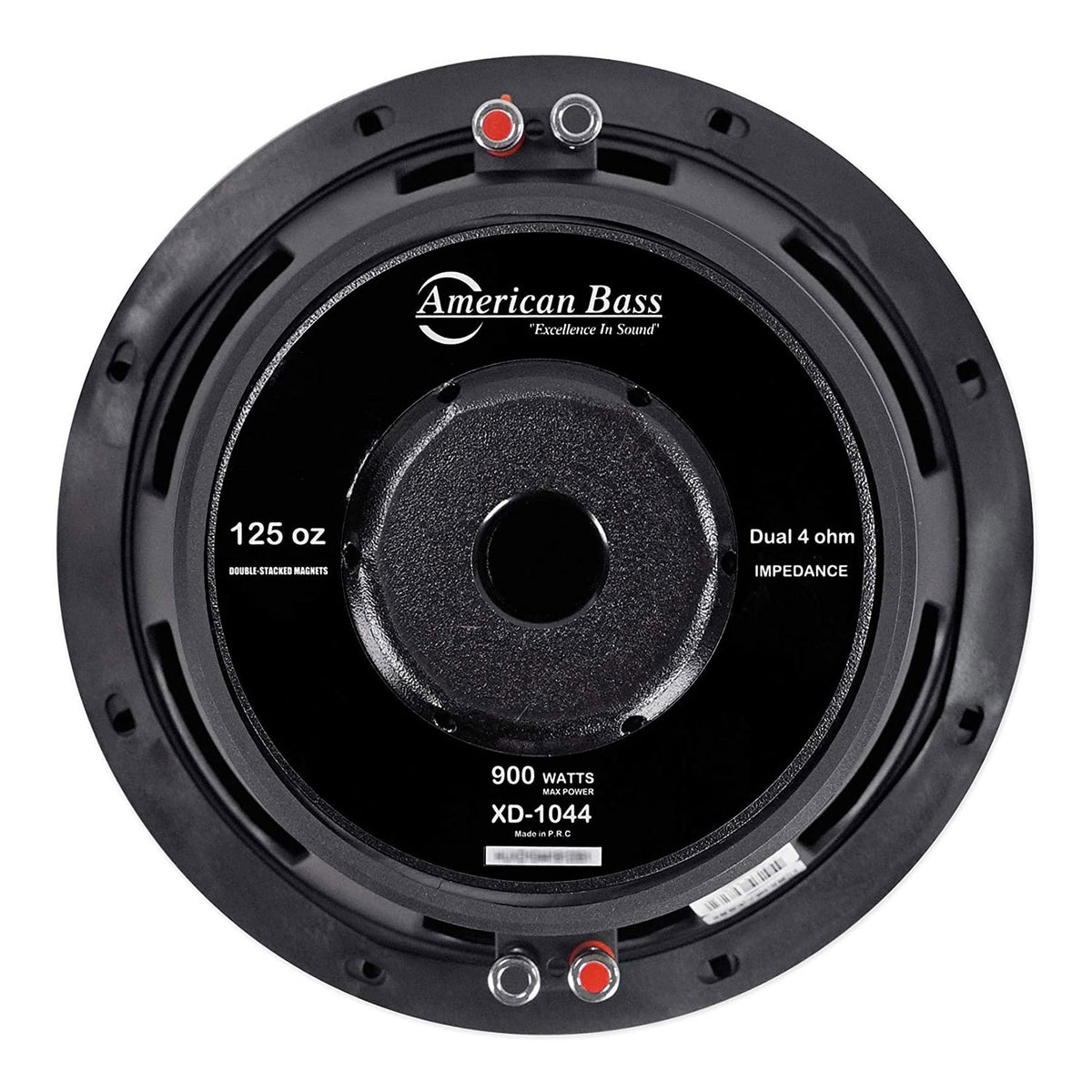 American Bass XD 1044 10 Inch 900 Watt Subwoofer Speaker with Vented Enclosure