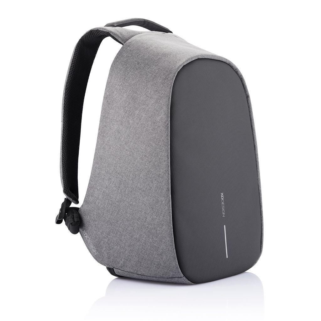 XD Design Bobby Pro Anti Theft Travel Laptop Backpack w/ USB Port Grey (Damaged)