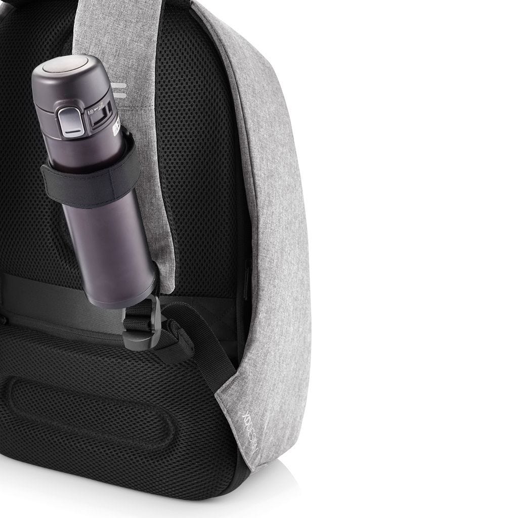 XD Design Bobby Pro Anti Theft Travel Laptop Backpack w/ USB Port Grey (Damaged)
