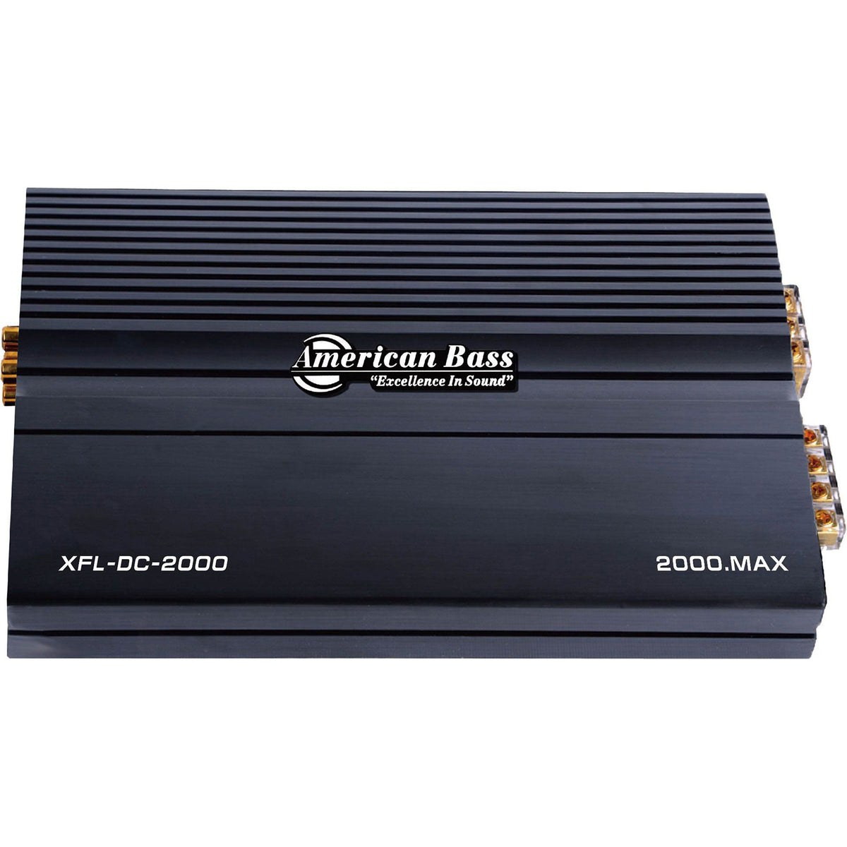 American Bass Monoblock 4 Channel Car Audio Amplifier w/ Bass Boost (Used)