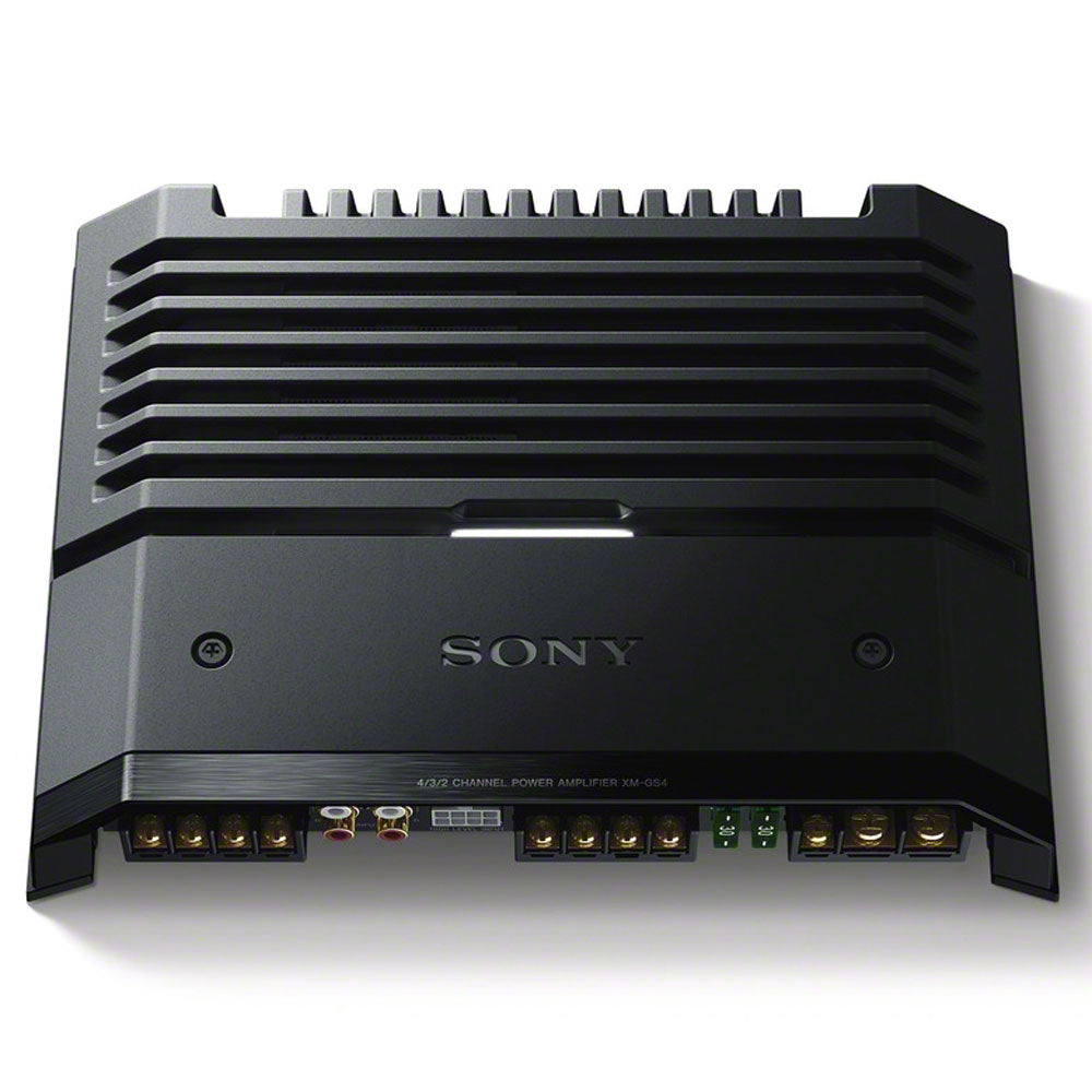 Sony 4 Channel High Resolution MOSFET Car Audio Stereo Amplifier (Open Box) - VMInnovations