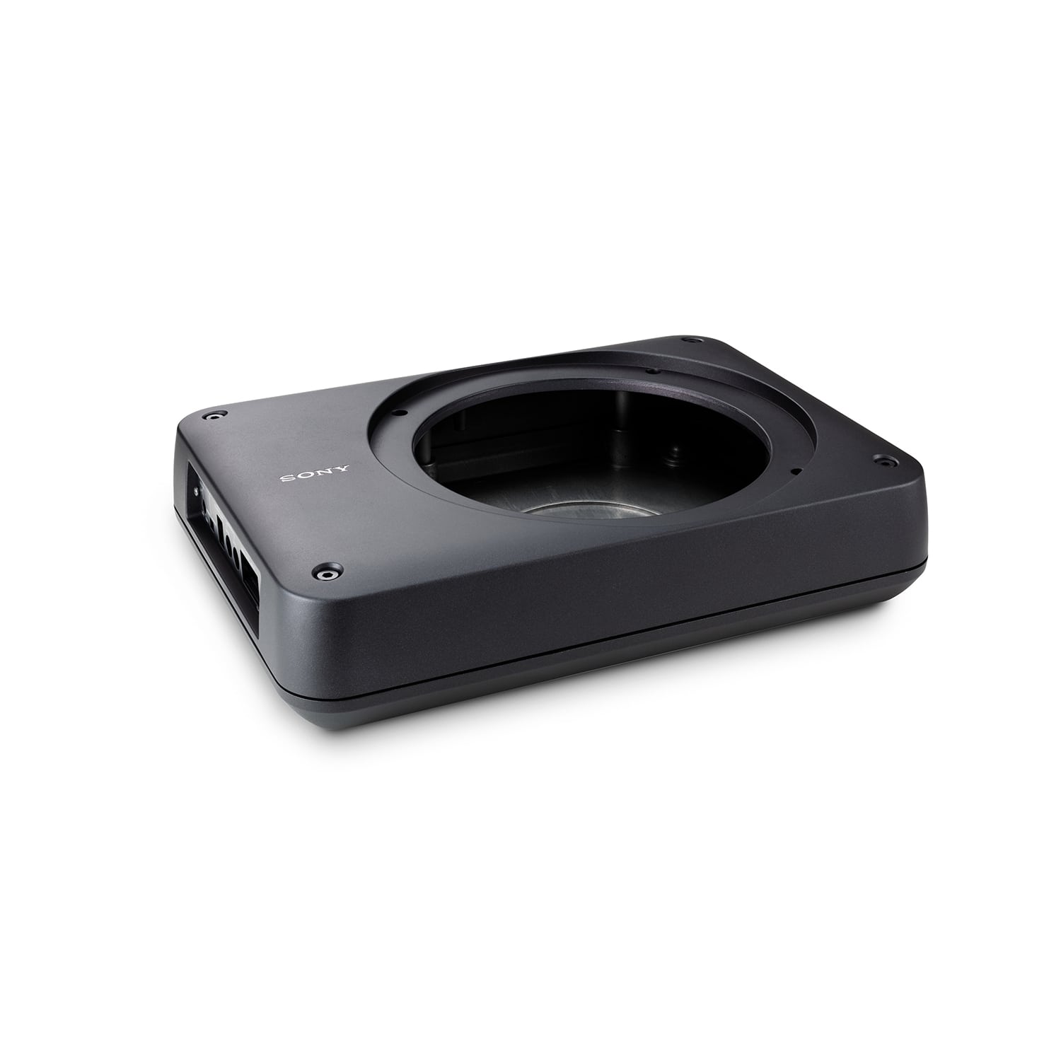 Sony 8 Inch Compact Powered Subwoofer & Soundstorm 8 Gauge Amplifier Wiring Kit - VMInnovations