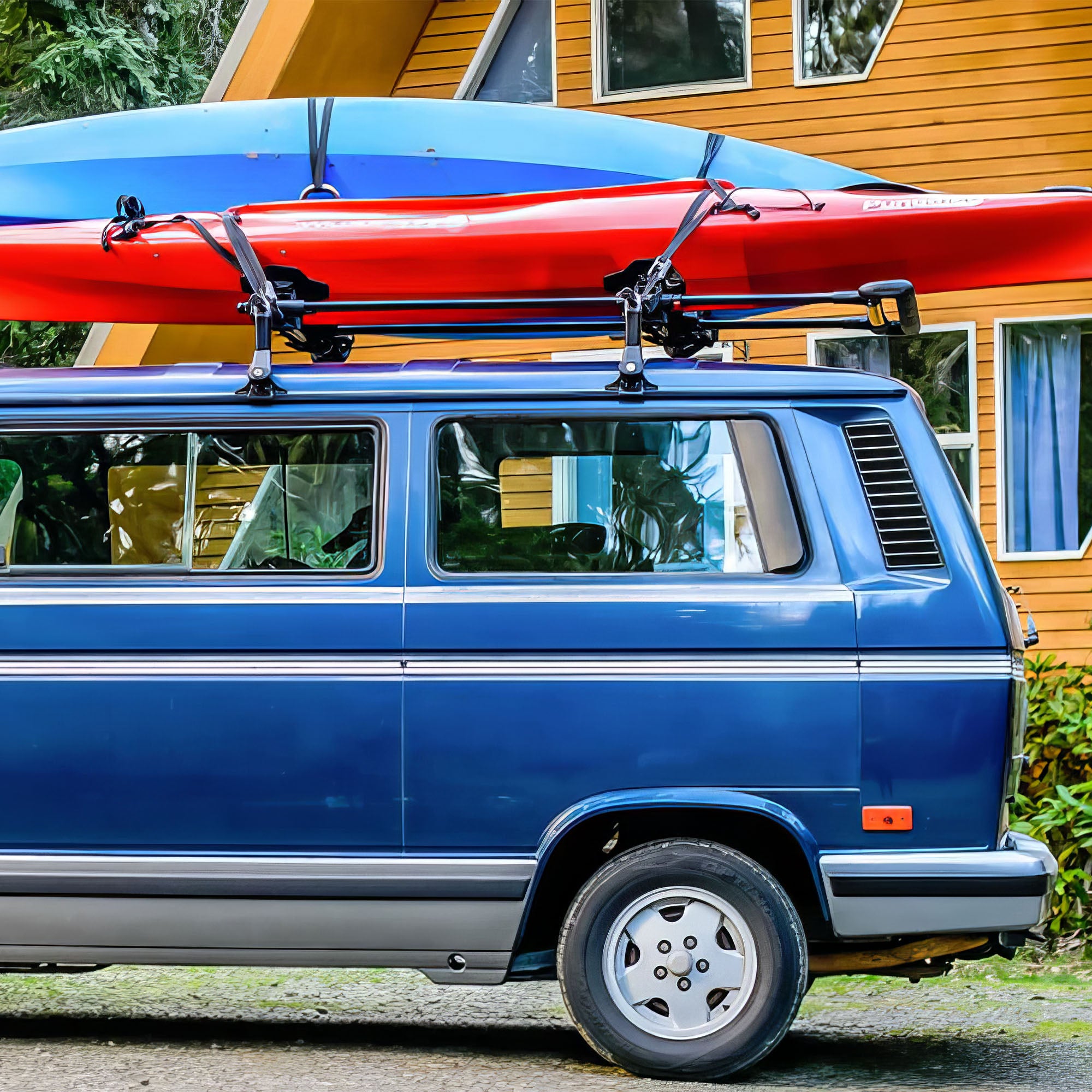 Yakima 1A Roof Rack Towers for Vehicles, Compatible w/Yakima Roundbar (Open Box) - VMInnovations
